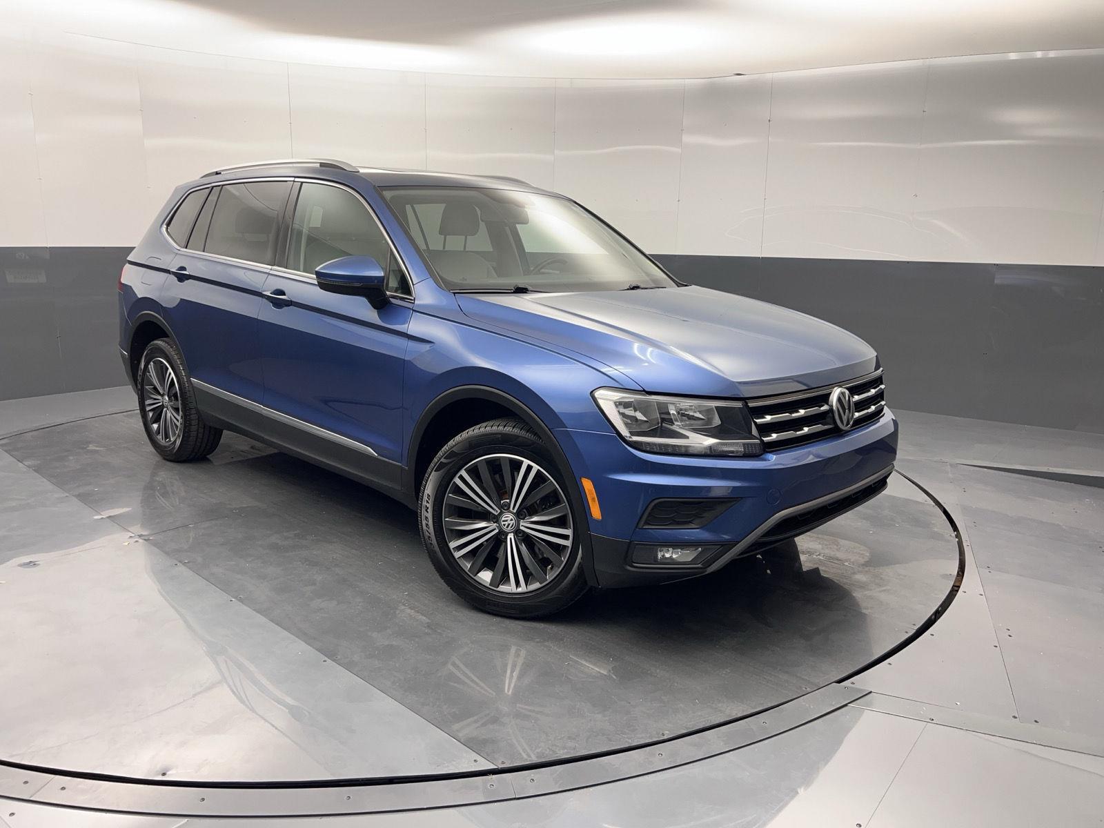 Silk Blue Metallic 2018 Volkswagen Tiguan SUV / Crossover Front-Wheel Drive Automatic