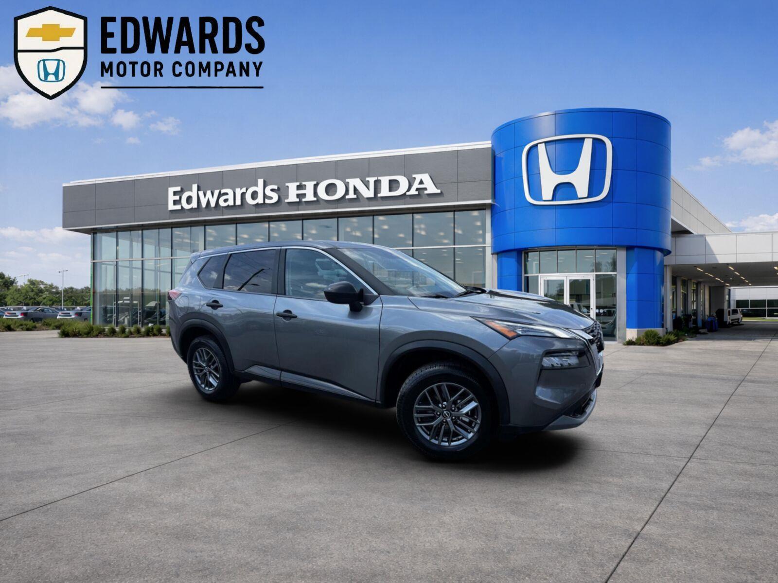 Gray (Gun Metallic) 2023 Nissan Rogue SUV / Crossover Front-Wheel Drive Continuously Variable Transmission
