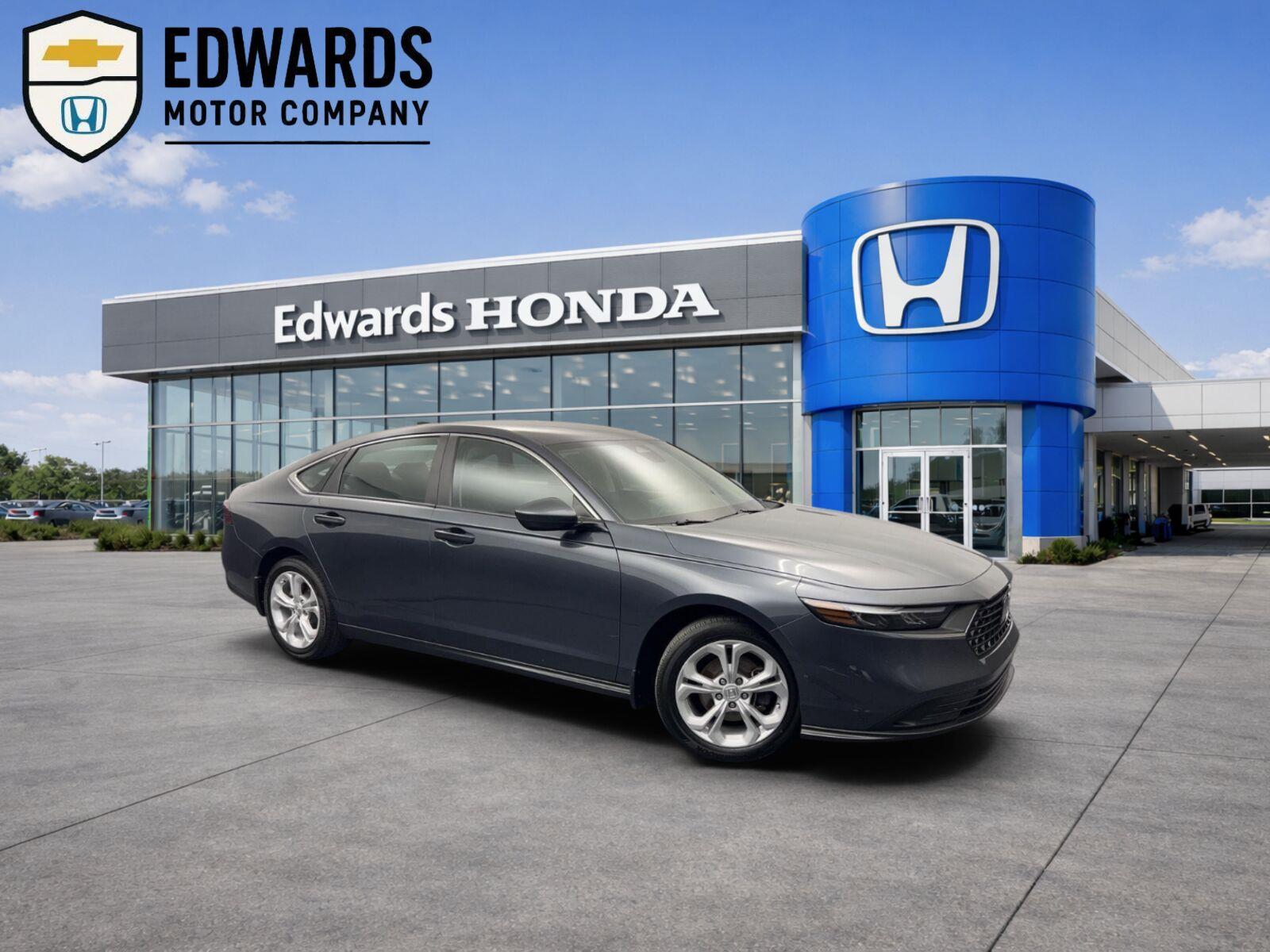 Meteorite Gray Metallic 2024 Honda Accord Sedan Front-Wheel Drive Continuously Variable Transmission