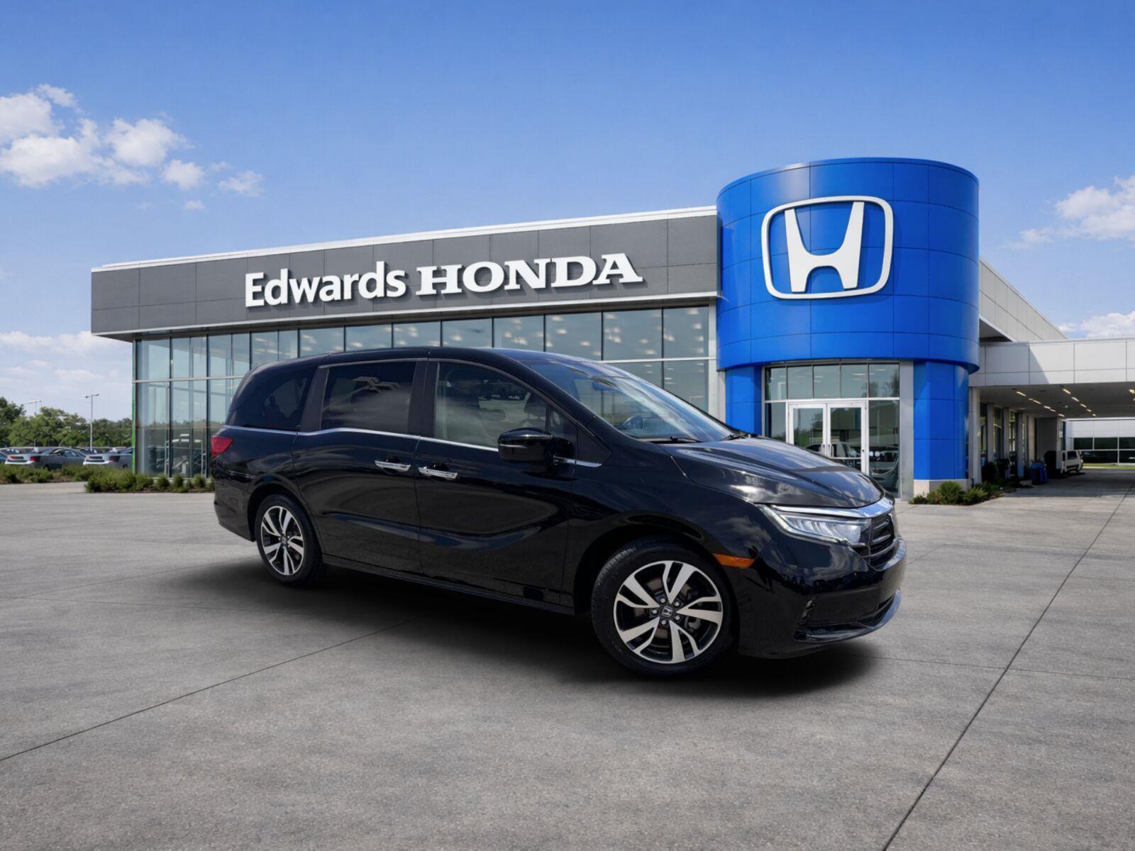 Crystal Black Pearl 2023 Honda Odyssey Minivan Front-Wheel Drive Automatic
