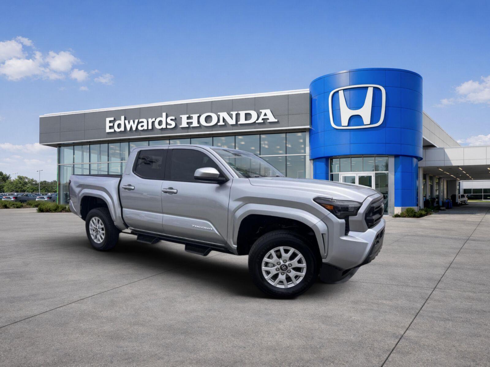 Celestial Silver Metallic 2024 Toyota Tacoma Pickup Truck Four-Wheel Drive Automatic