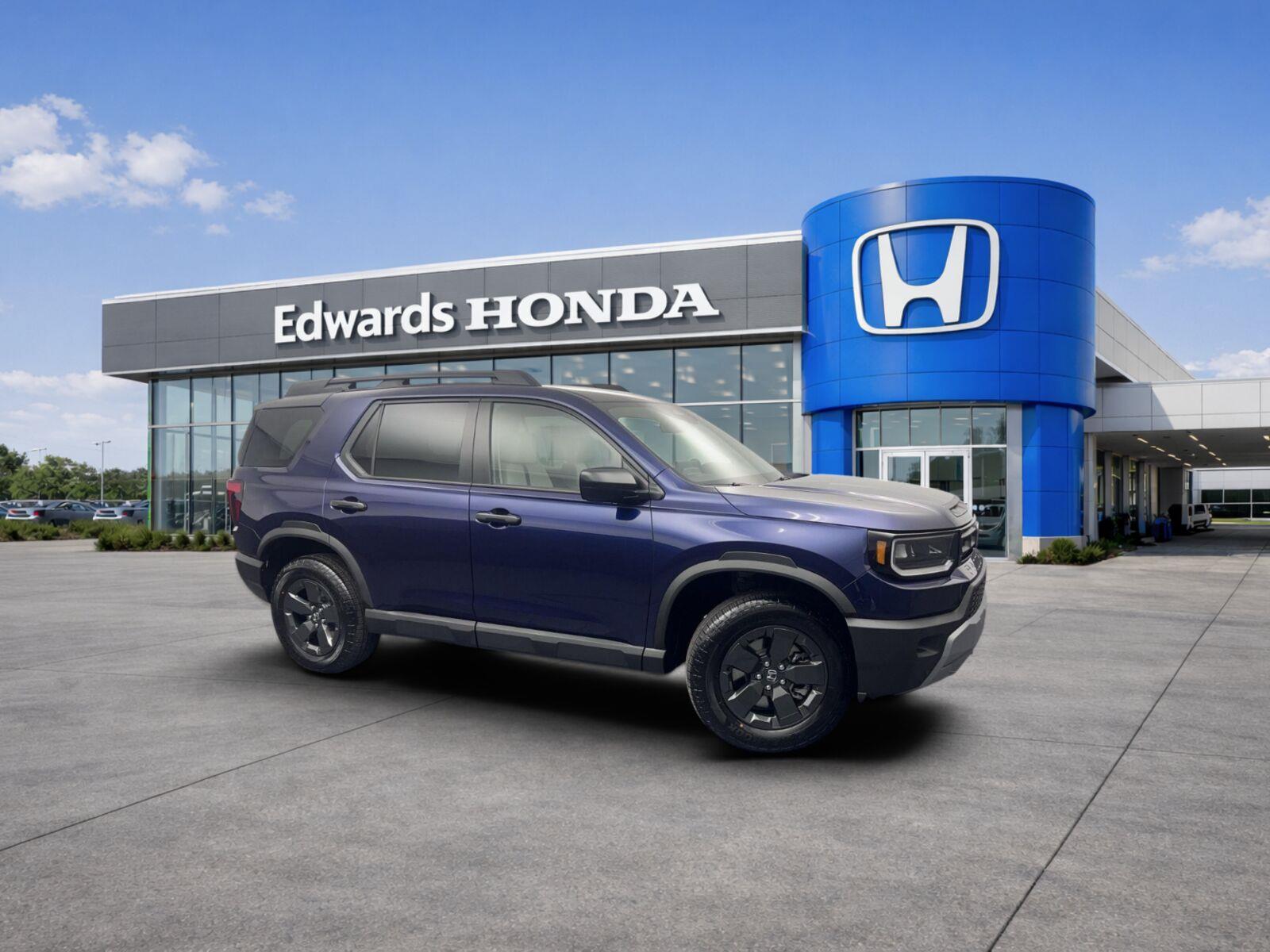 Black (B-588PV/OBSIDIAN B) 2026 Honda Passport SUV / Crossover All-Wheel Drive Automatic
