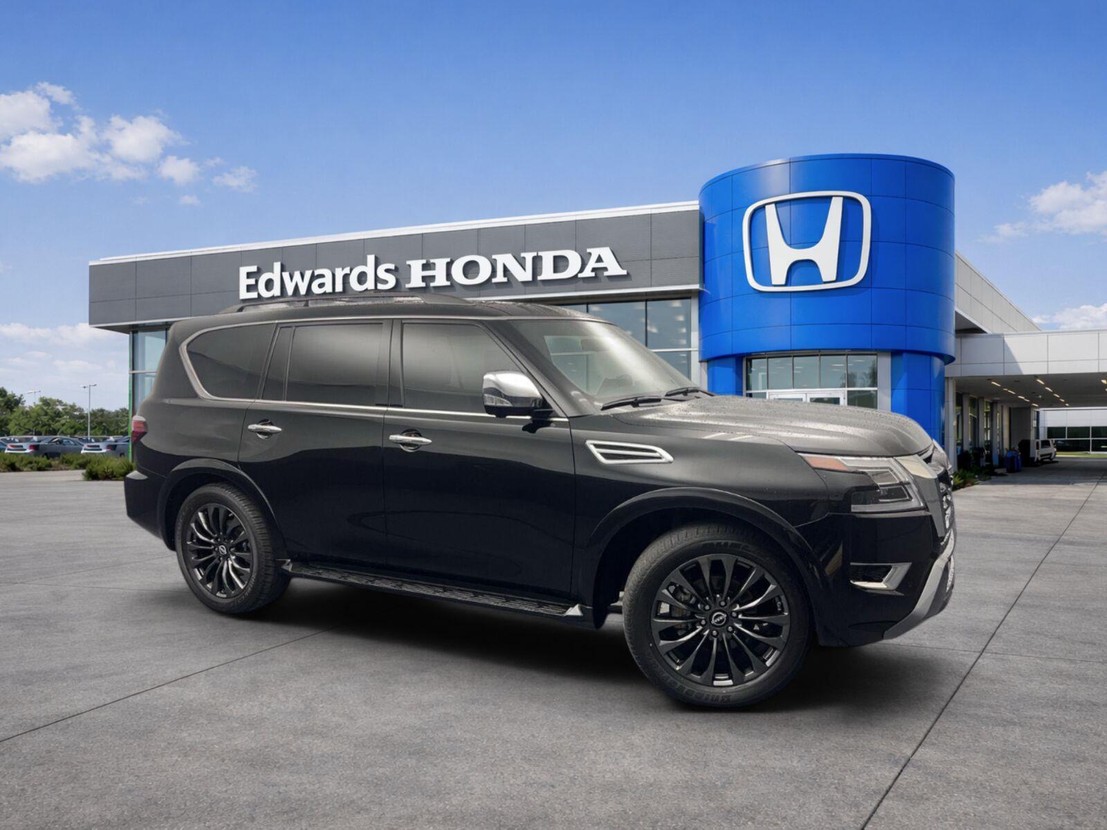 Super Black 2023 Nissan Armada SUV / Crossover Four-Wheel Drive Automatic
