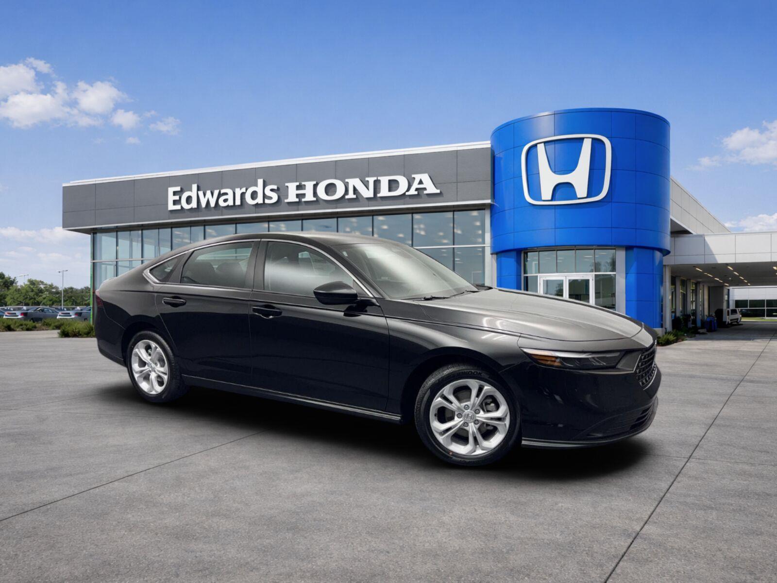Crystal Black Pearl 2026 Honda Accord Sedan Front-Wheel Drive Continuously Variable Transmission