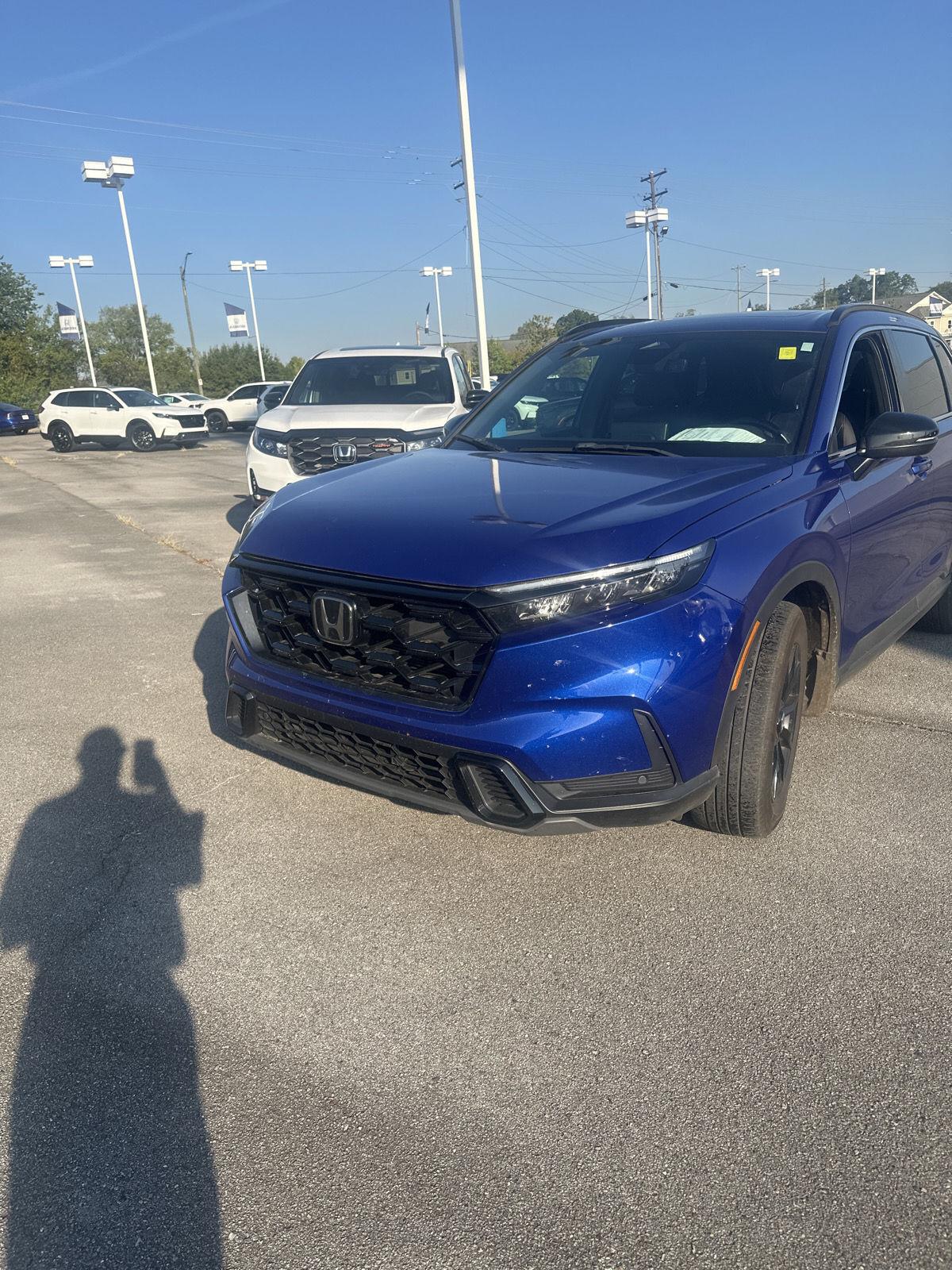 Still Night Pearl 2025 Honda CR-V Hybrid SUV / Crossover Front-Wheel Drive Continuously Variable Transmission