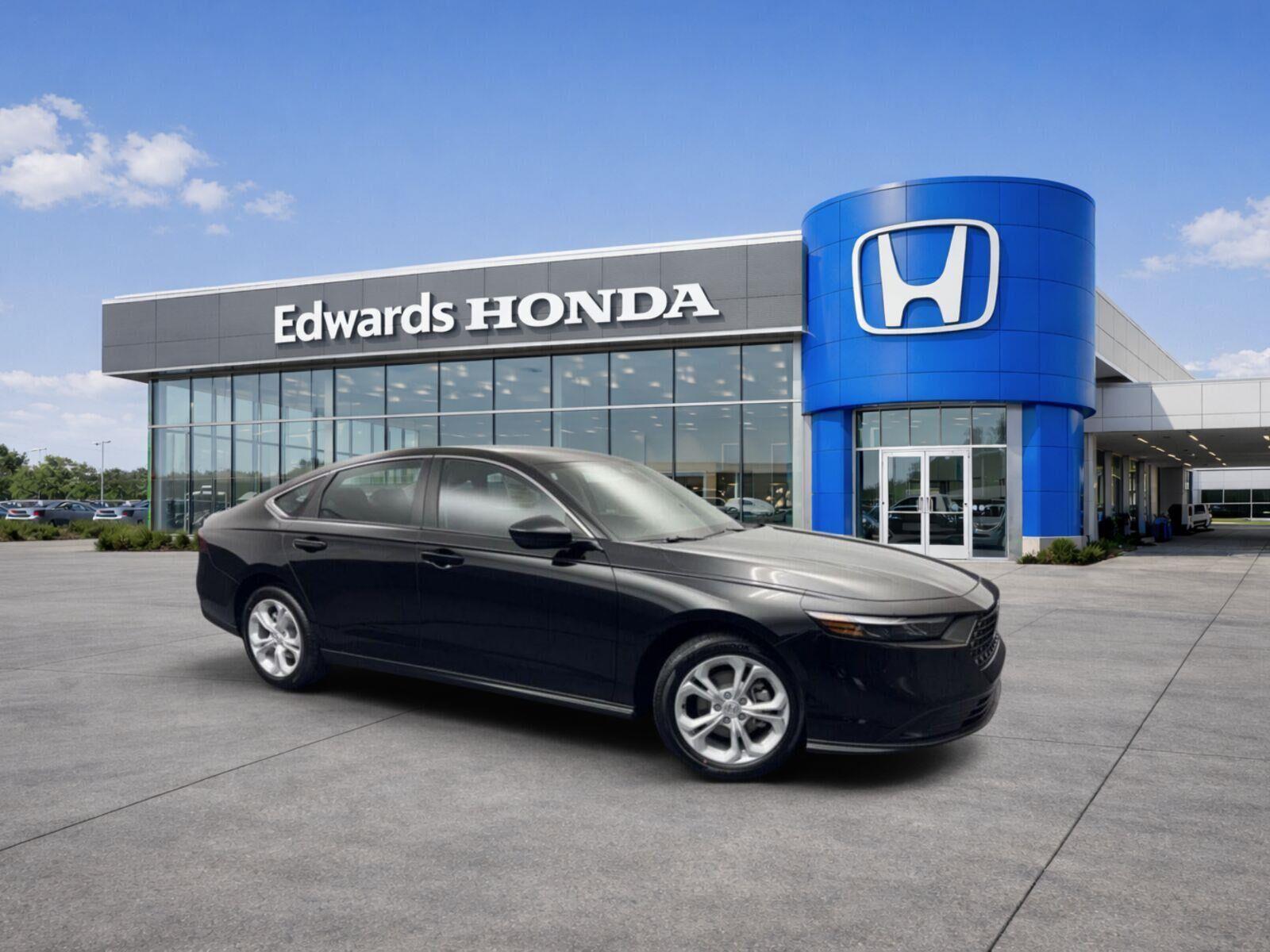 Crystal Black Pearl 2026 Honda Accord Sedan Front-Wheel Drive Continuously Variable Transmission