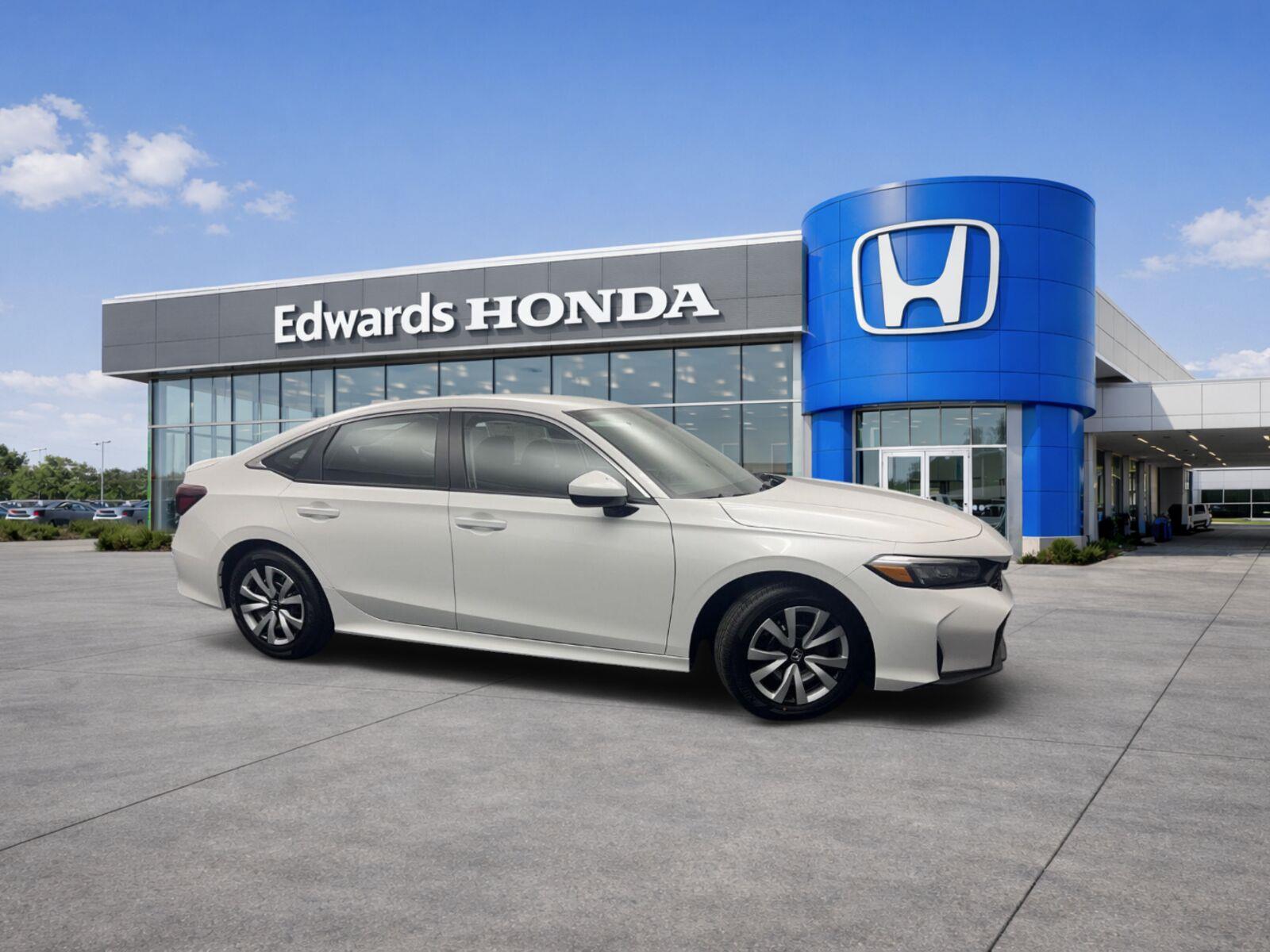 Gray (NH-883P/PLATINUM W) 2026 Honda Civic Sedan Front-Wheel Drive Continuously Variable Transmission