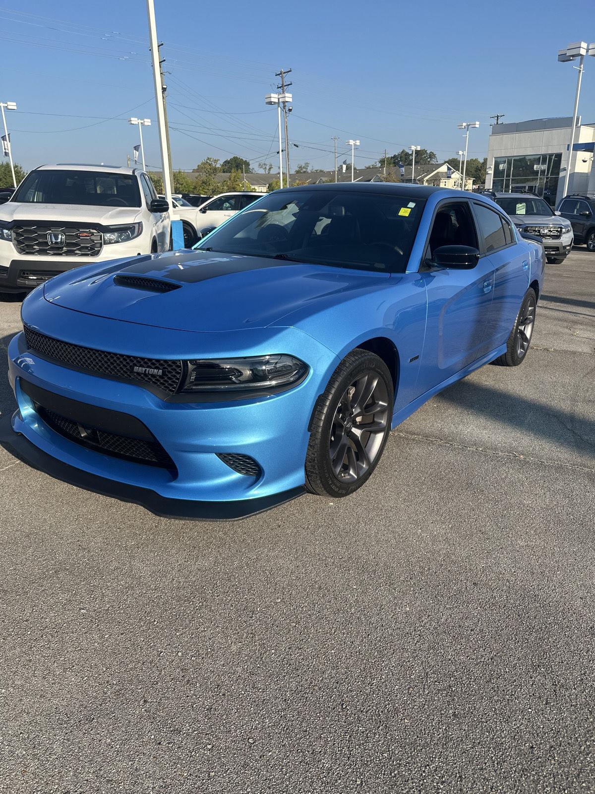 B5 Blue Pearlcoat 2023 Dodge Charger Sedan Rear-Wheel Drive 8-Speed Automatic