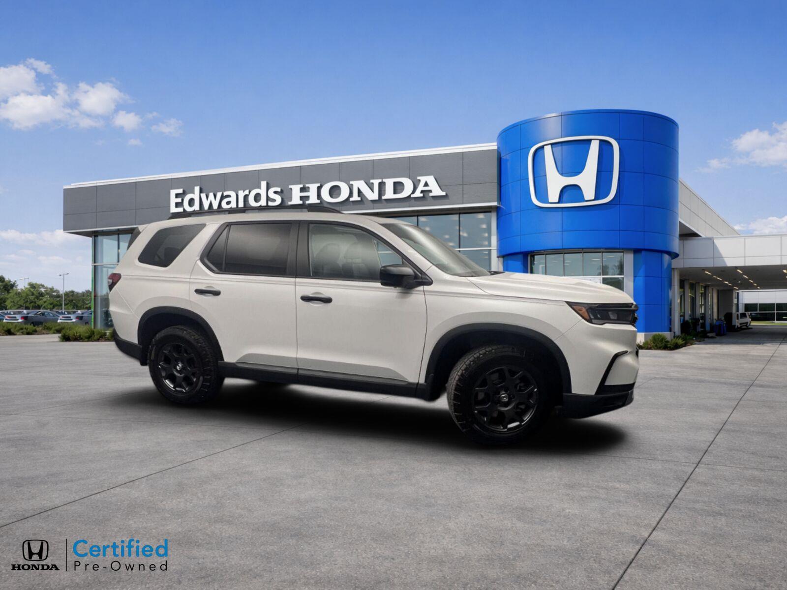 Platinum White Pearl 2025 Honda Pilot SUV / Crossover All-Wheel Drive Automatic