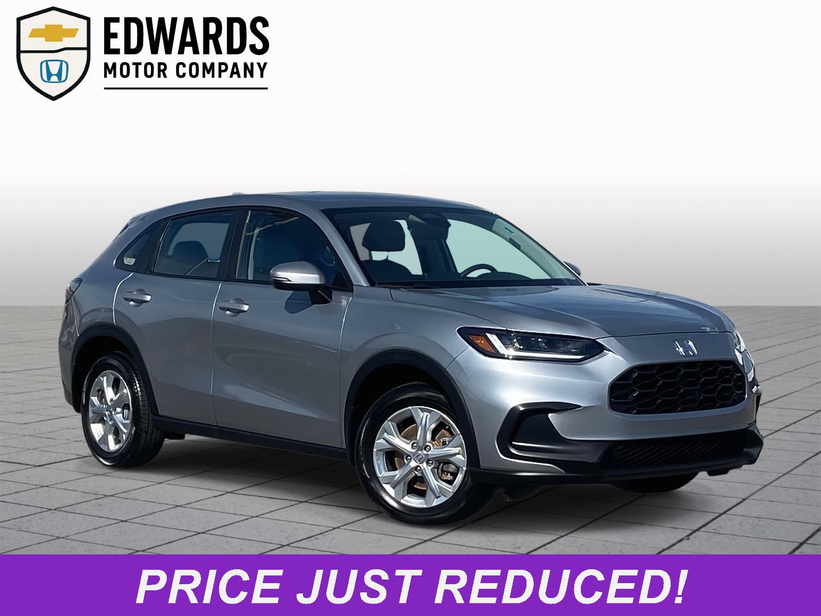 Lunar Silver Metallic 2023 Honda HR-V LX FWD SUV / Crossover Front-Wheel Drive Continuously Variable Transmission