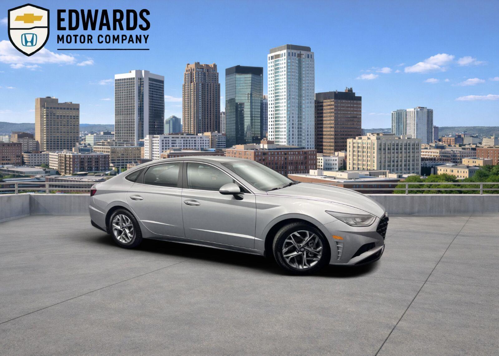 Curated Silver 2023 Hyundai Sonata Sedan Front-Wheel Drive Automatic