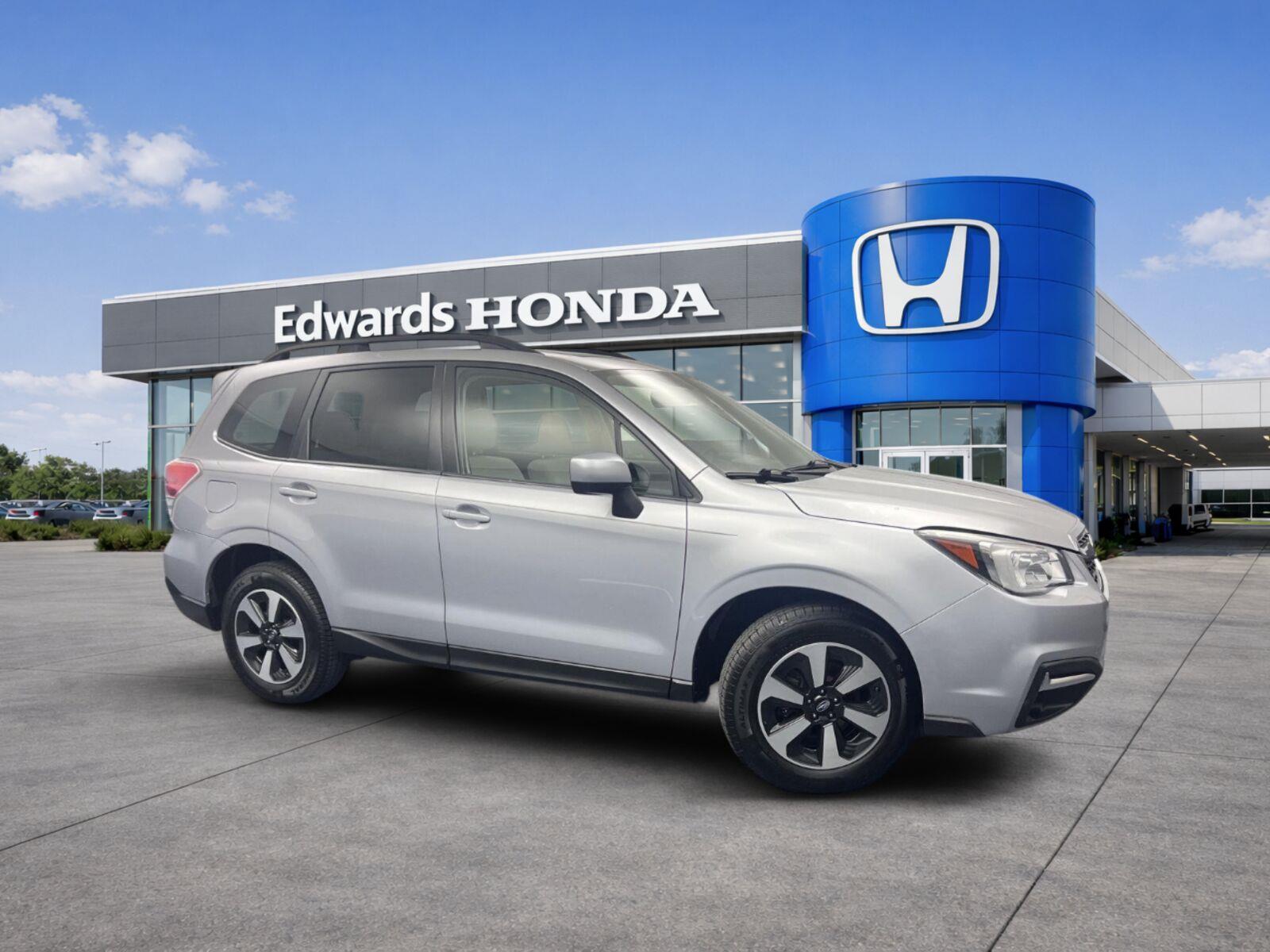 Ice Silver Metallic 2018 Subaru Forester SUV / Crossover All-Wheel Drive Continuously Variable Transmission