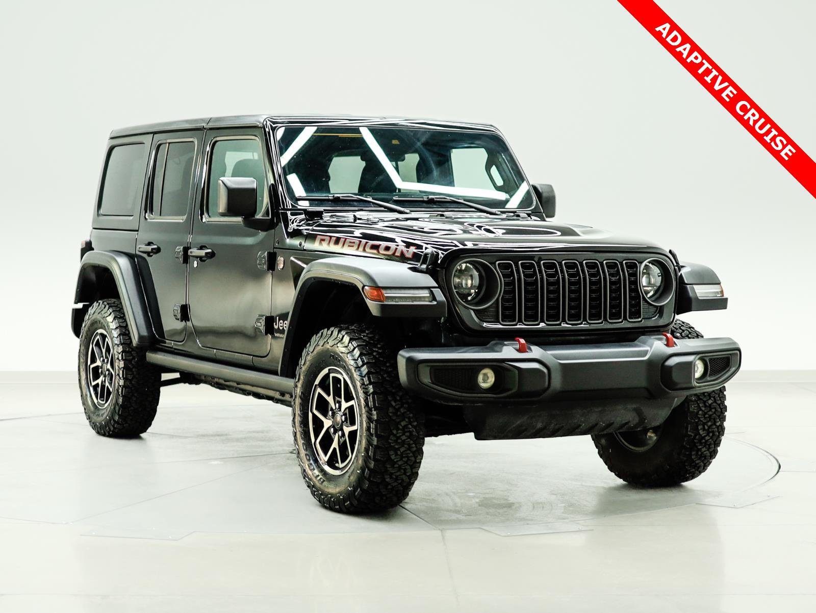 Black 2025 Jeep Wrangler Rubicon 4-Door 4WD SUV / Crossover Four-Wheel Drive 8-Speed Automatic