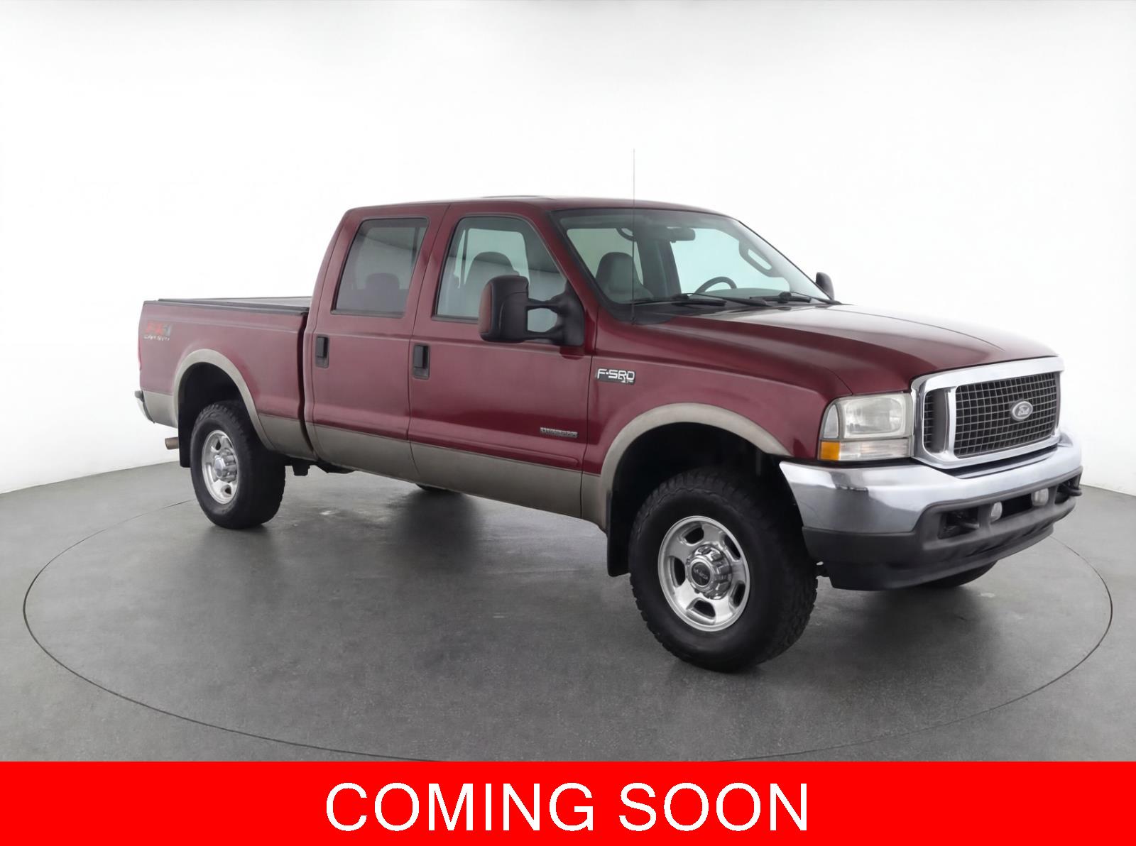 Dark Toreador Red 2006 Ford F-350 Super Duty Lariat Crew Cab SB 4WD Pickup Truck Four-Wheel Drive 6-Speed Manual Overdrive