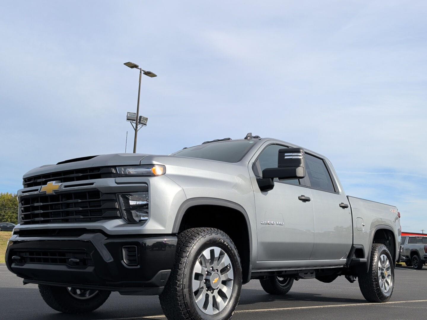 Sterling Gray Metallic 2026 Chevrolet Silverado 2500HD Pickup Truck Four-Wheel Drive Automatic