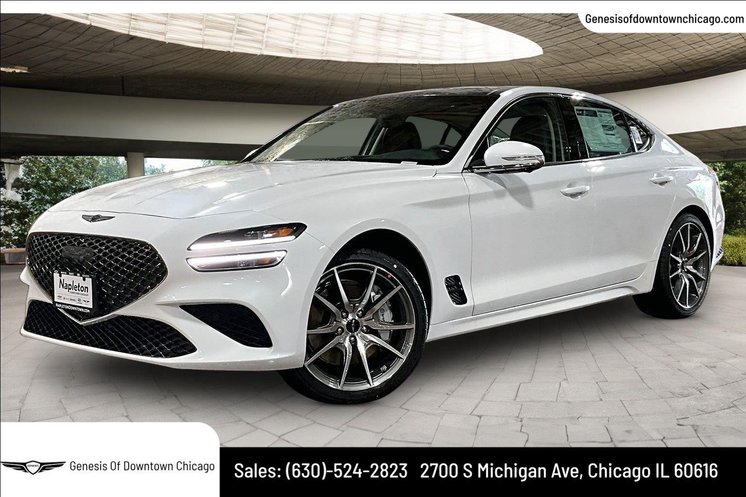 Uyuni White 2026 Genesis G70 Sedan All-Wheel Drive Automatic