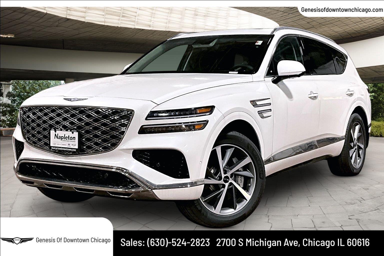 Uyuni White 2026 Genesis GV80 SUV / Crossover All-Wheel Drive Automatic