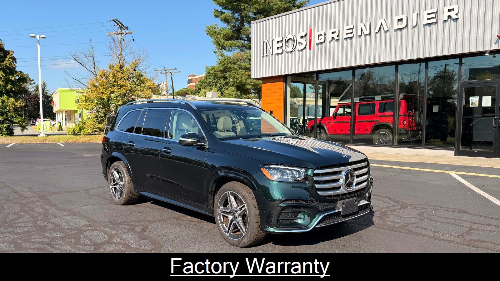 Emerald Green Metallic 2024 Mercedes-Benz GLS SUV / Crossover All-Wheel Drive Automatic