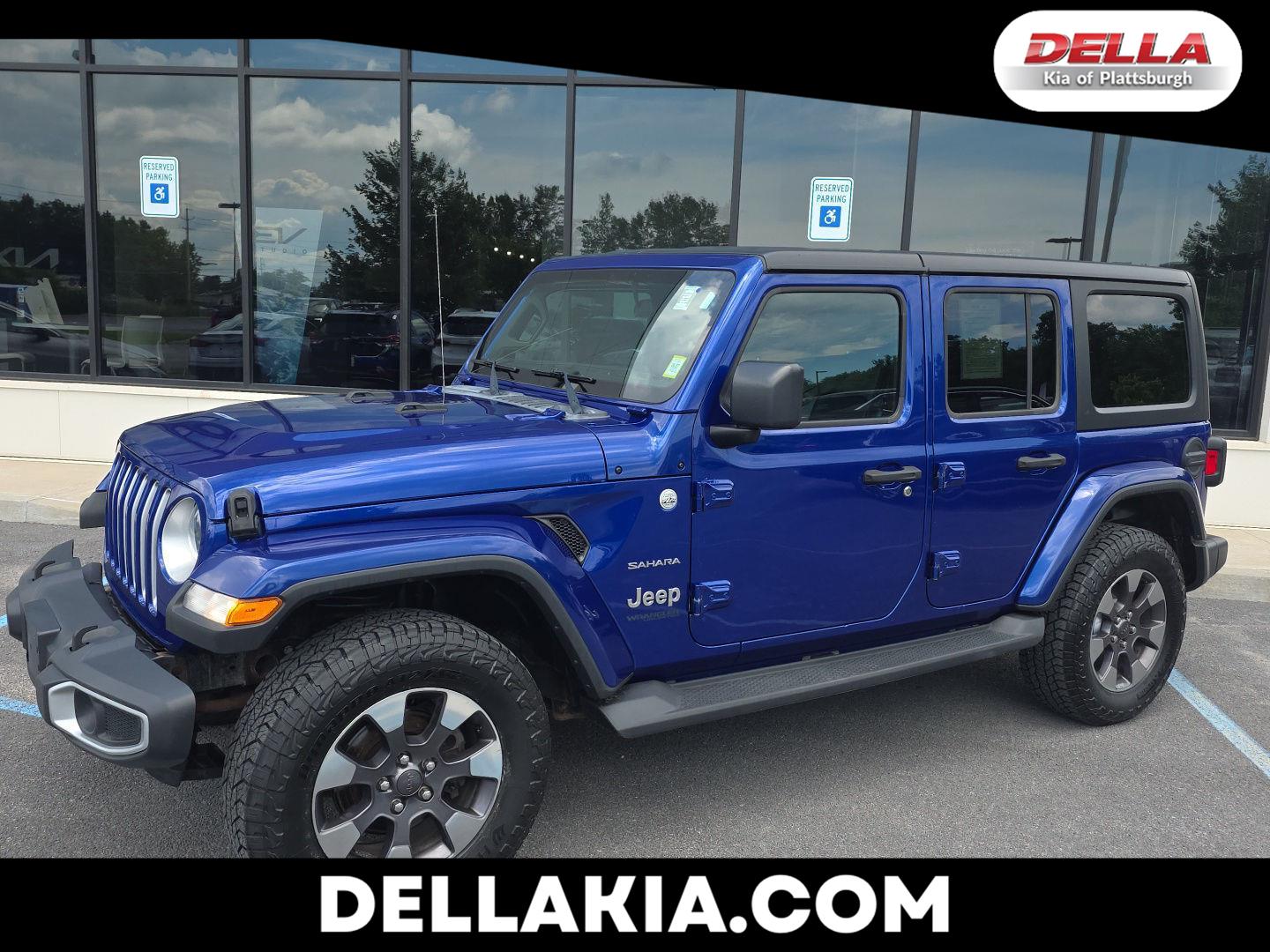 Ocean Blue Metallic Clearcoat 2018 Jeep Wrangler SUV / Crossover Four-Wheel Drive 8-Speed Automatic