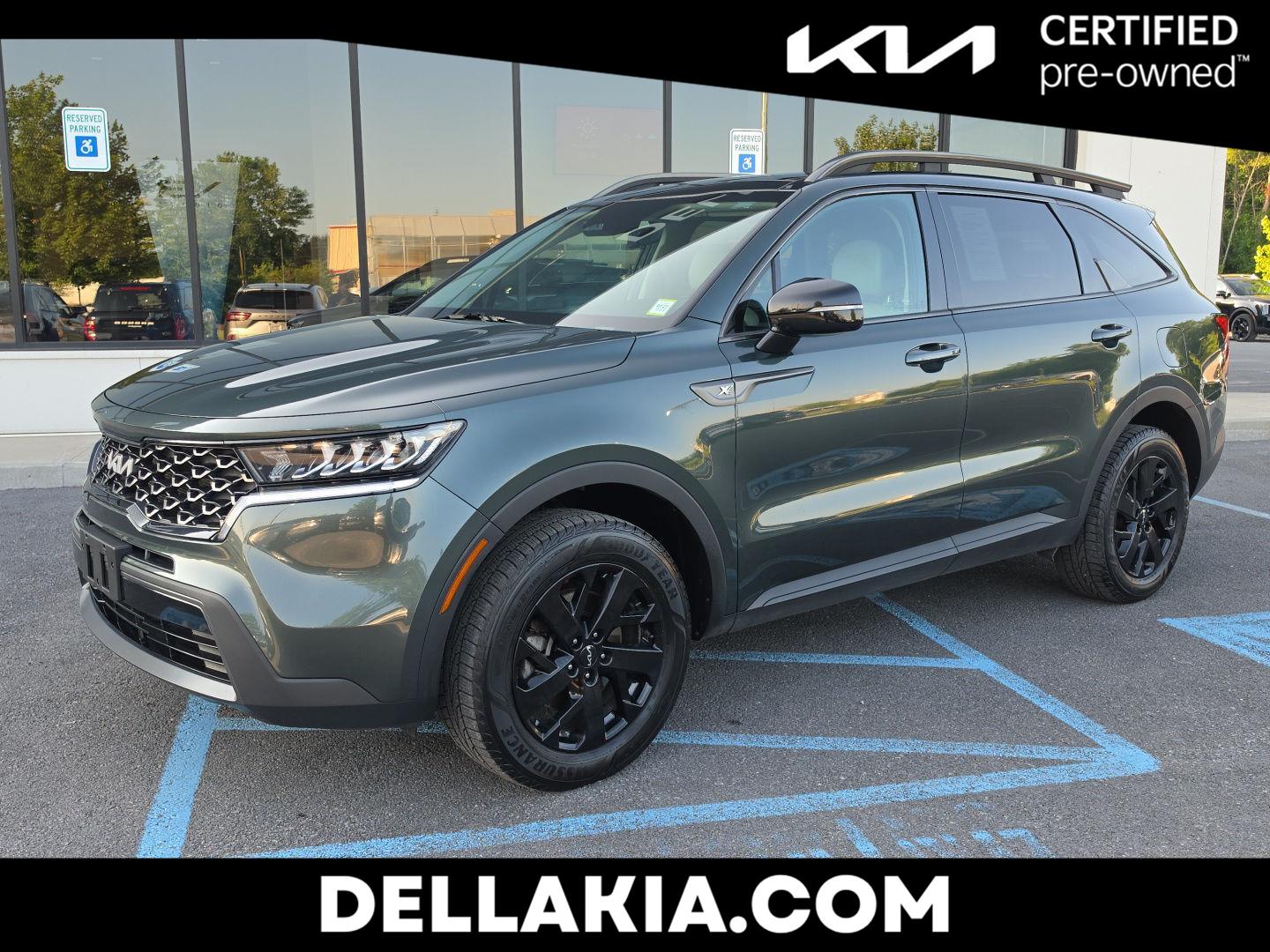 Aruba Green 2023 Kia Sorento SUV / Crossover All-Wheel Drive Automatic