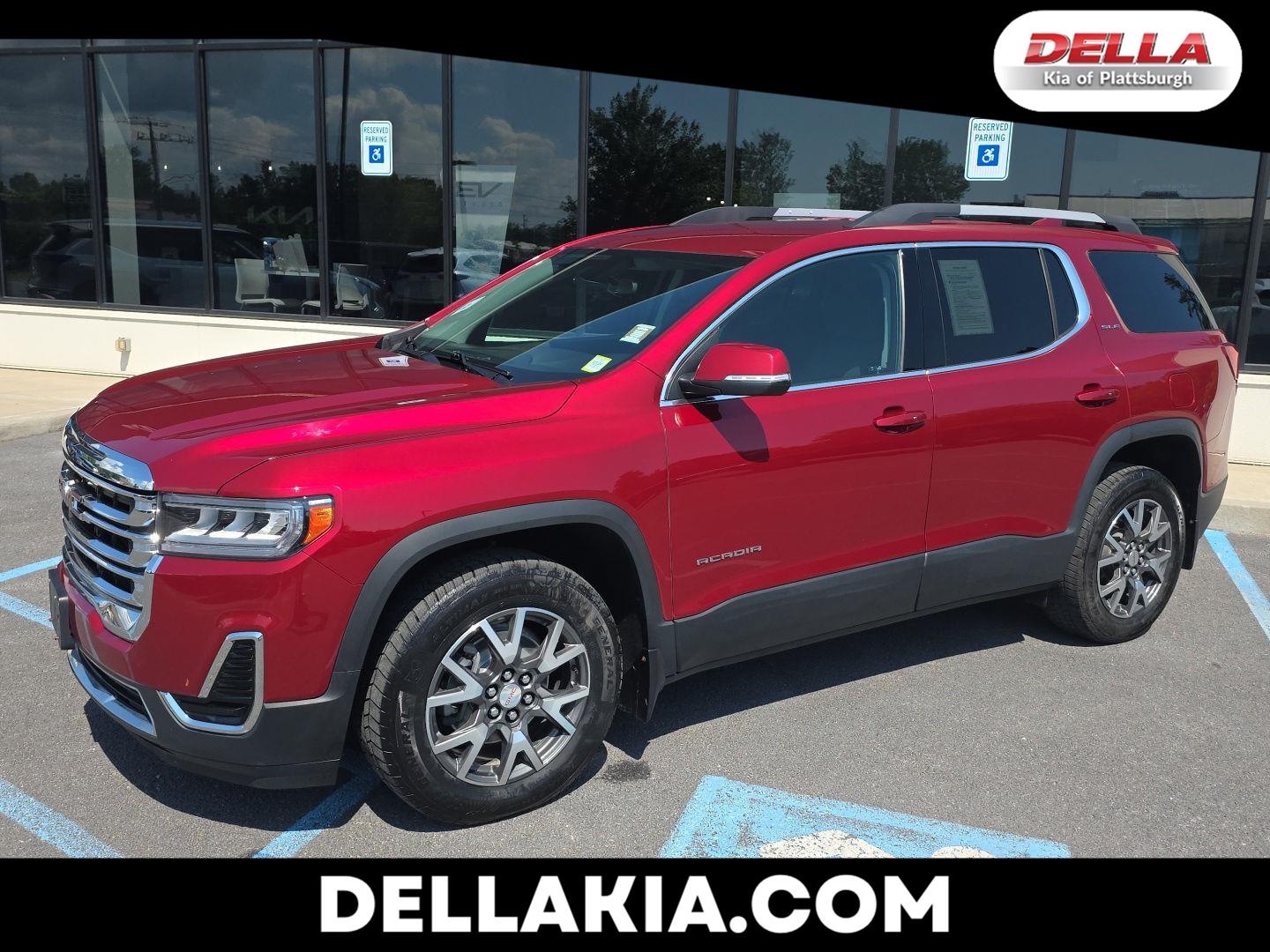 Red Quartz Tintcoat 2020 GMC Acadia SUV / Crossover Four-Wheel Drive 9-Speed Automatic