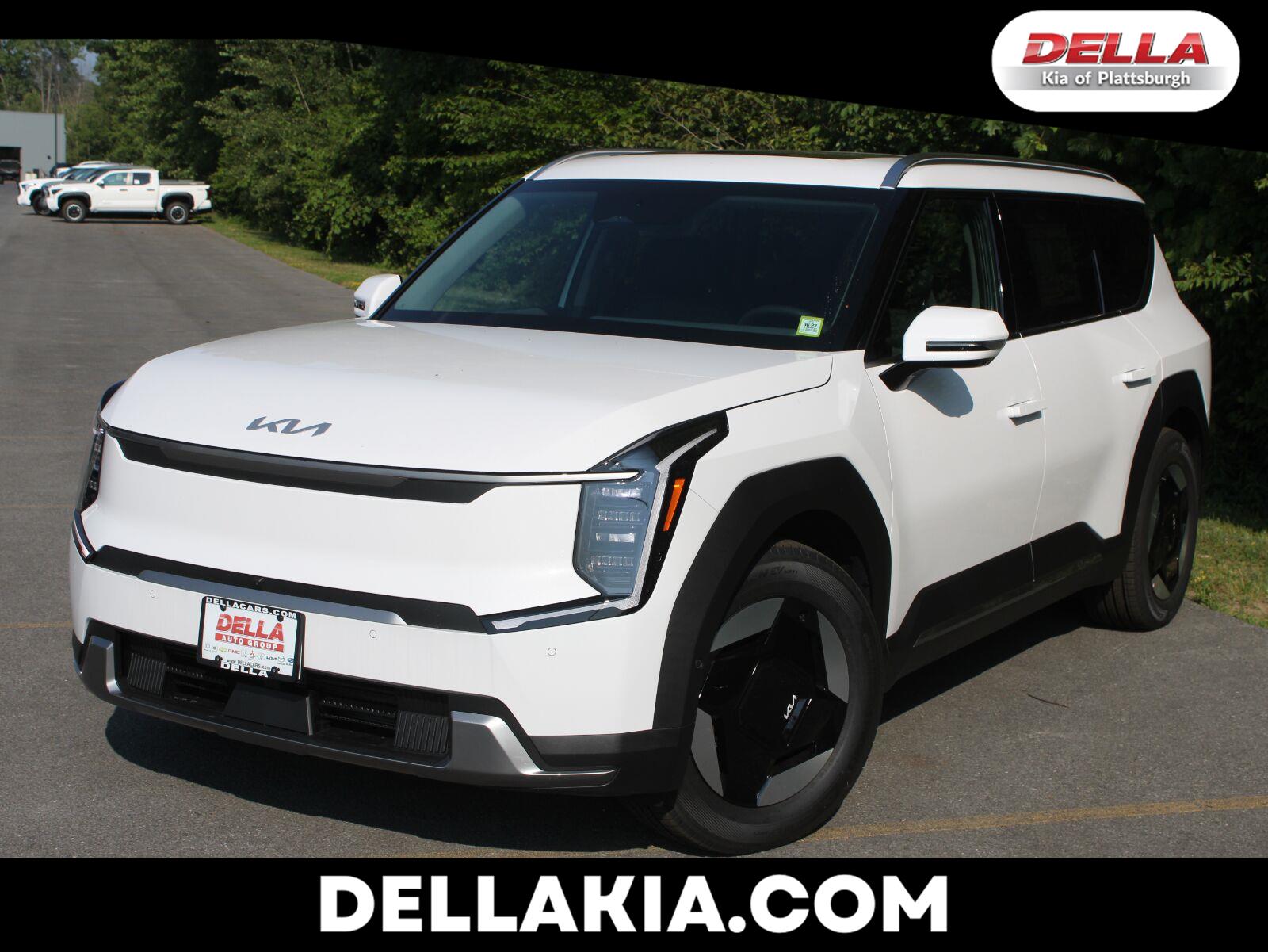 Glacial White Pearl 2026 Kia EV9 SUV / Crossover All-Wheel Drive Automatic