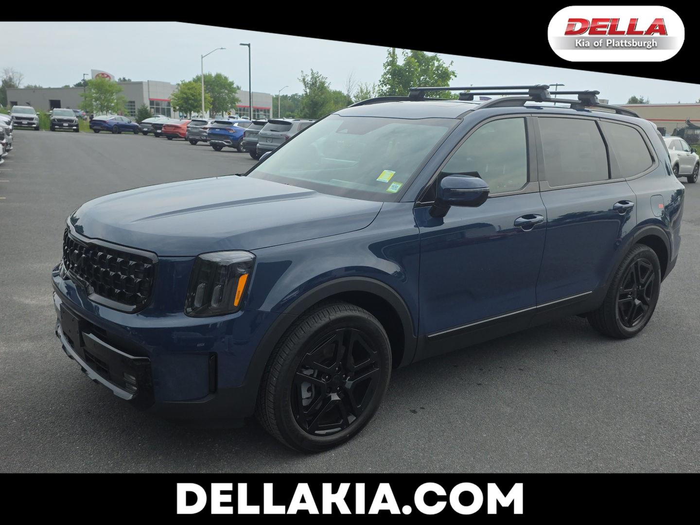 Midnight Lake Blue 2025 Kia Telluride SUV / Crossover All-Wheel Drive Automatic