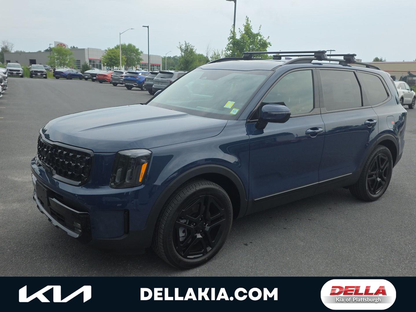 Midnight Lake Blue 2025 Kia Telluride SUV / Crossover All-Wheel Drive Automatic