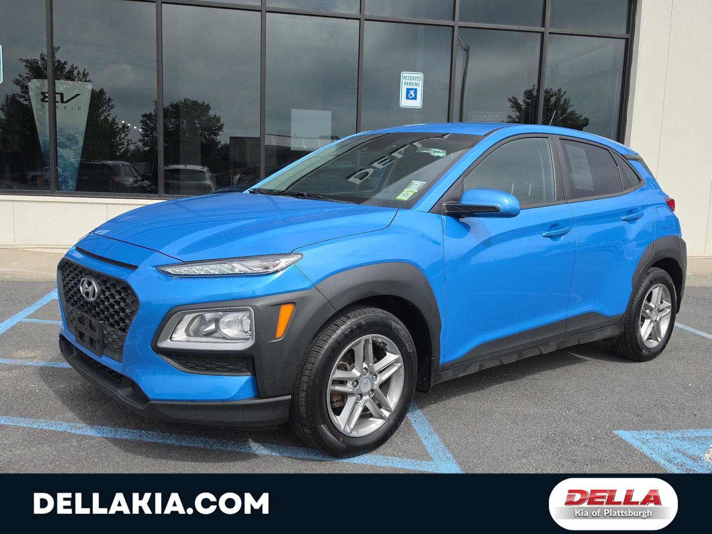 Surf Blue 2020 Hyundai Kona SUV / Crossover Front-Wheel Drive Automatic