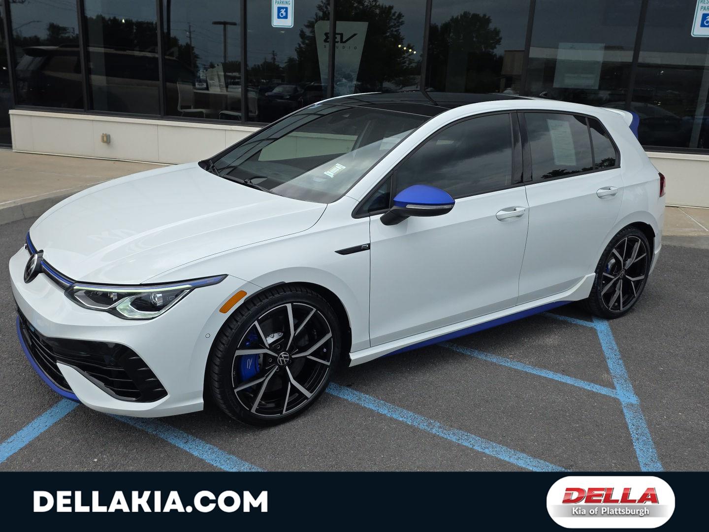 Pure White 2024 Volkswagen Golf R Hatchback All-Wheel Drive Manual
