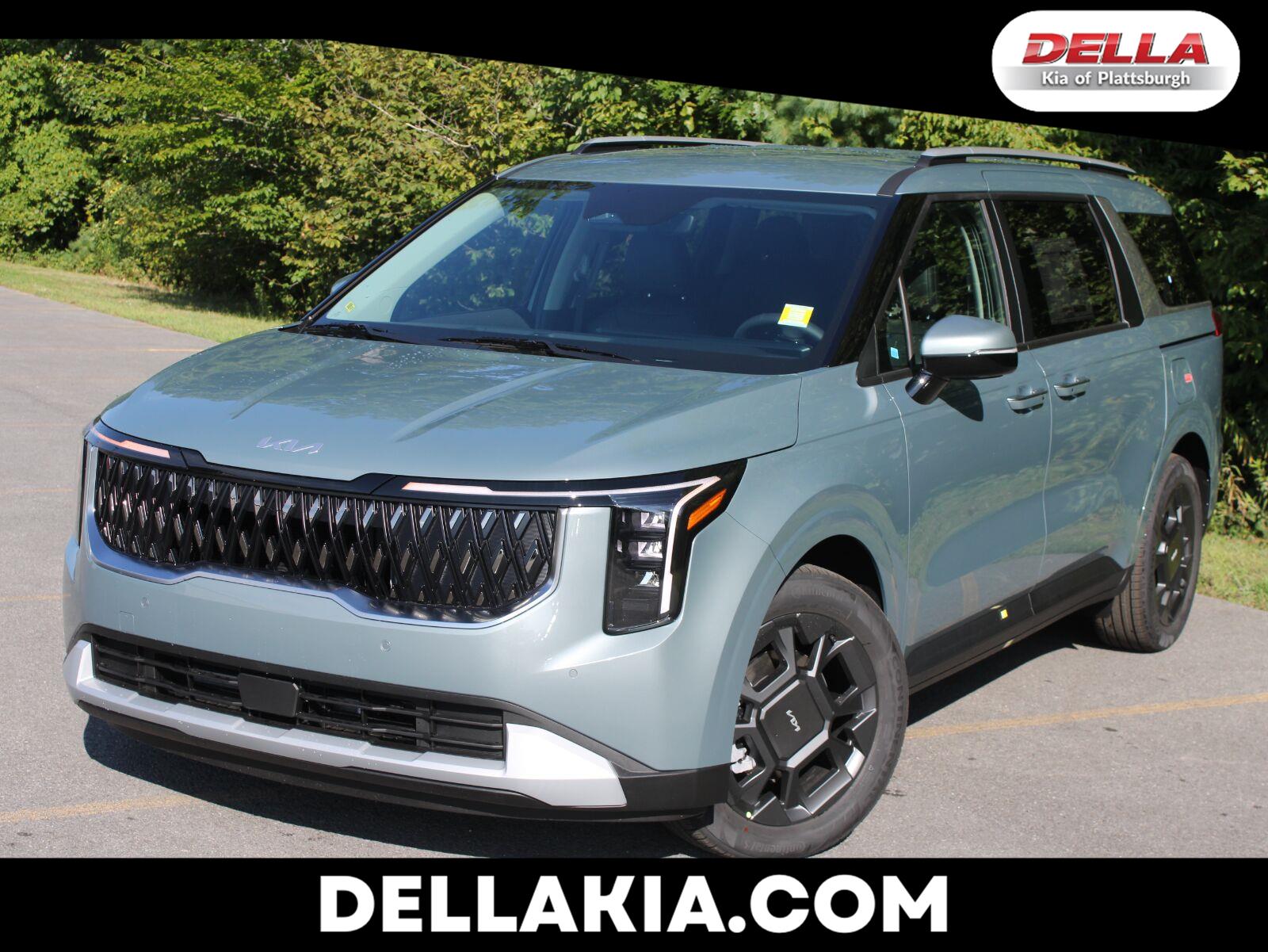 Iceberg Green 2027 Kia Carnival Hybrid Minivan Front-Wheel Drive Automatic