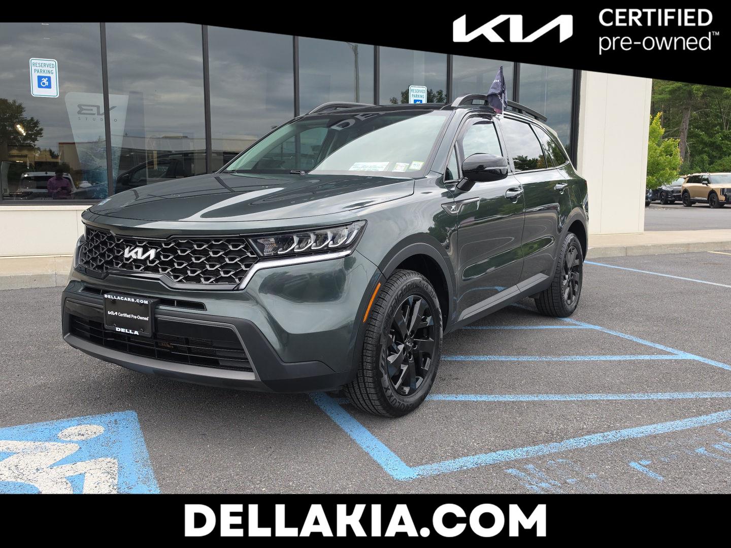 Aruba Green 2023 Kia Sorento SUV / Crossover All-Wheel Drive Automatic