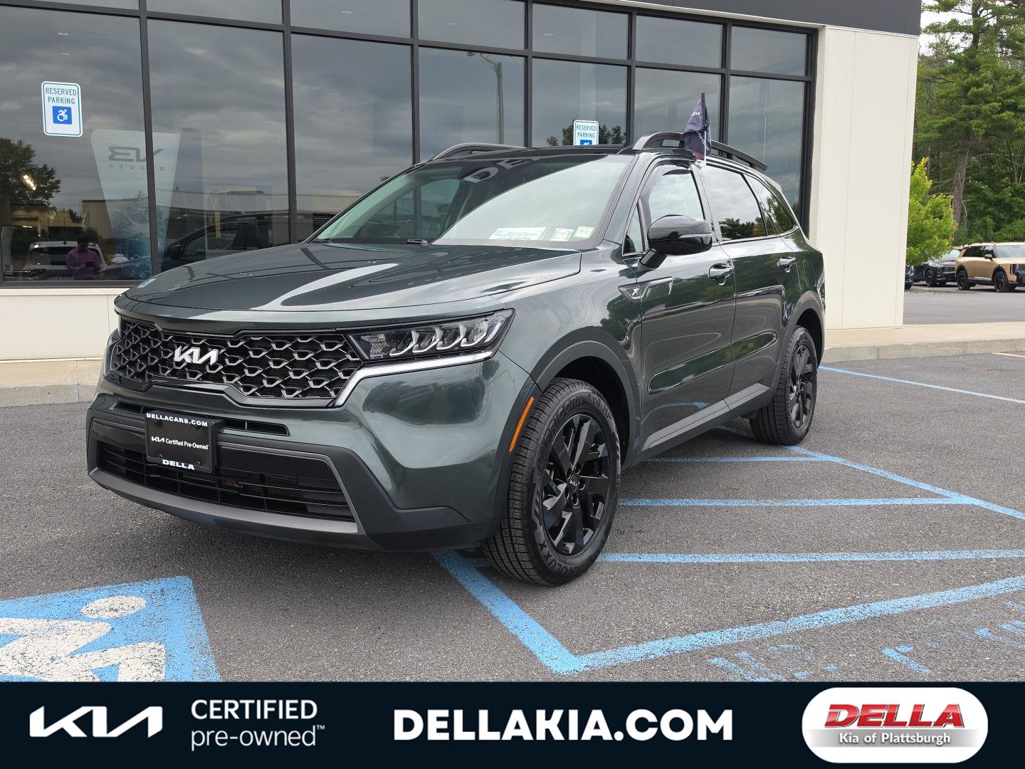 Aruba Green 2023 Kia Sorento SUV / Crossover All-Wheel Drive Automatic