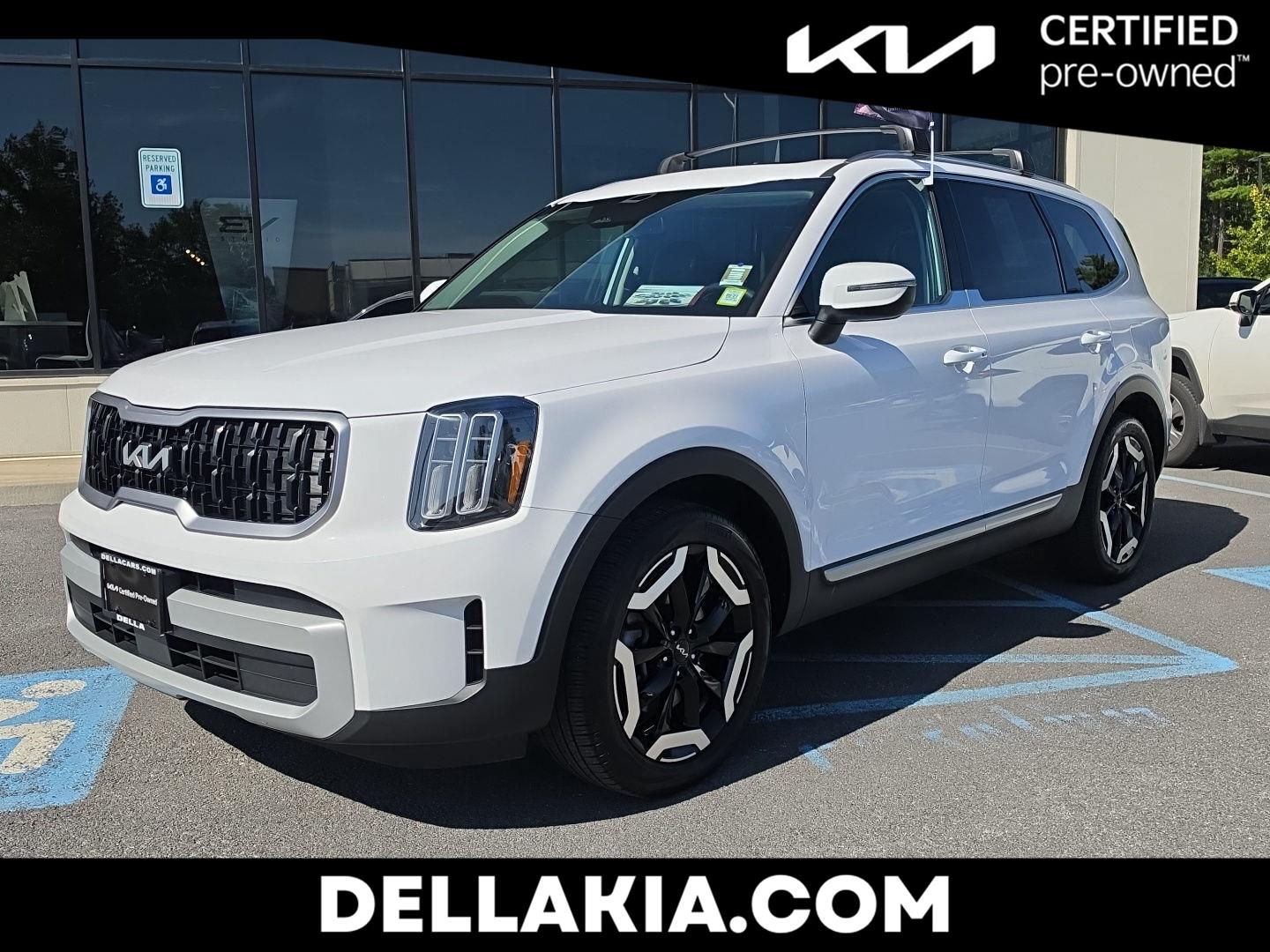 Glacial White Pearl 2024 Kia Telluride SUV / Crossover All-Wheel Drive Automatic