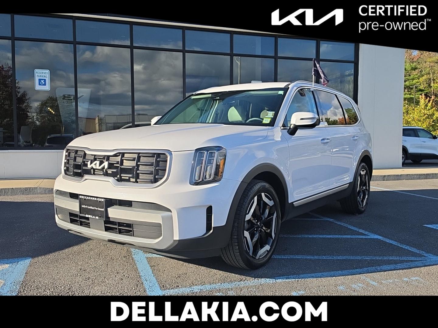 Glacial White Pearl 2024 Kia Telluride SUV / Crossover All-Wheel Drive Automatic