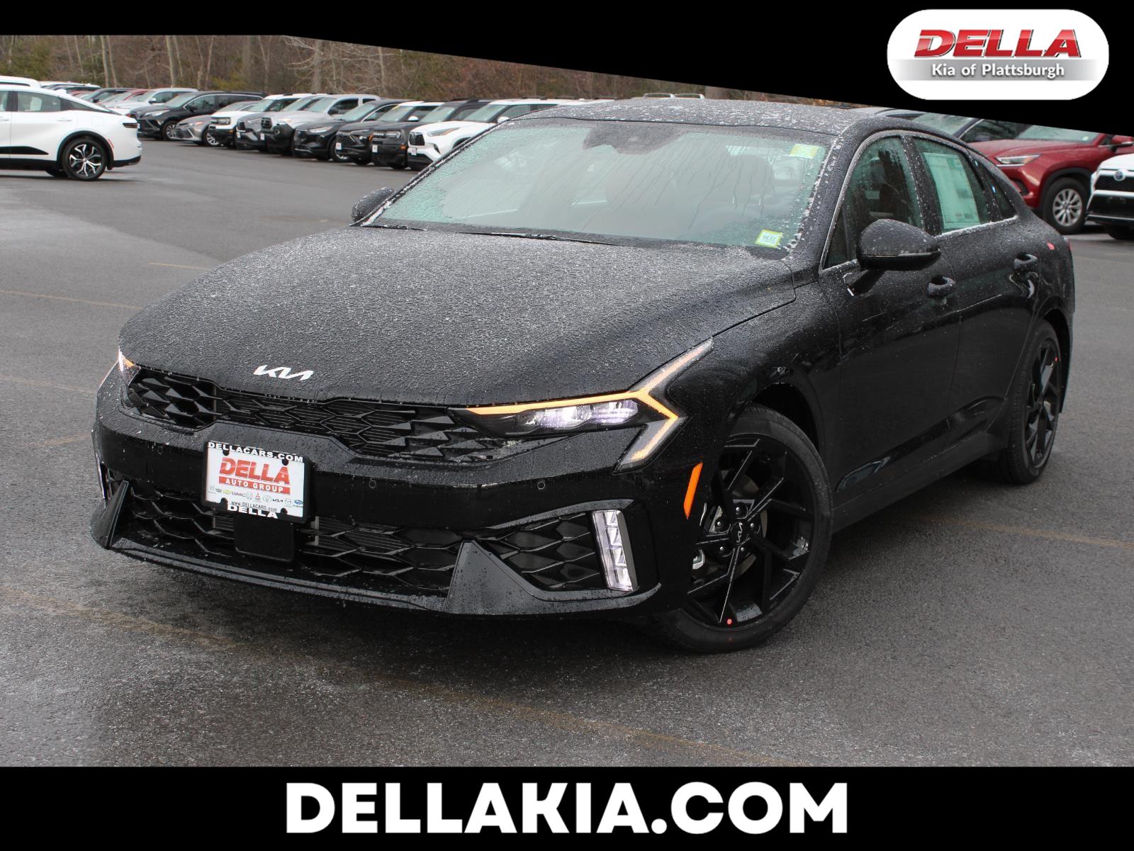 Aurora Black Pearl 2026 Kia K5 GT-Line FWD Sedan Front-Wheel Drive Automatic