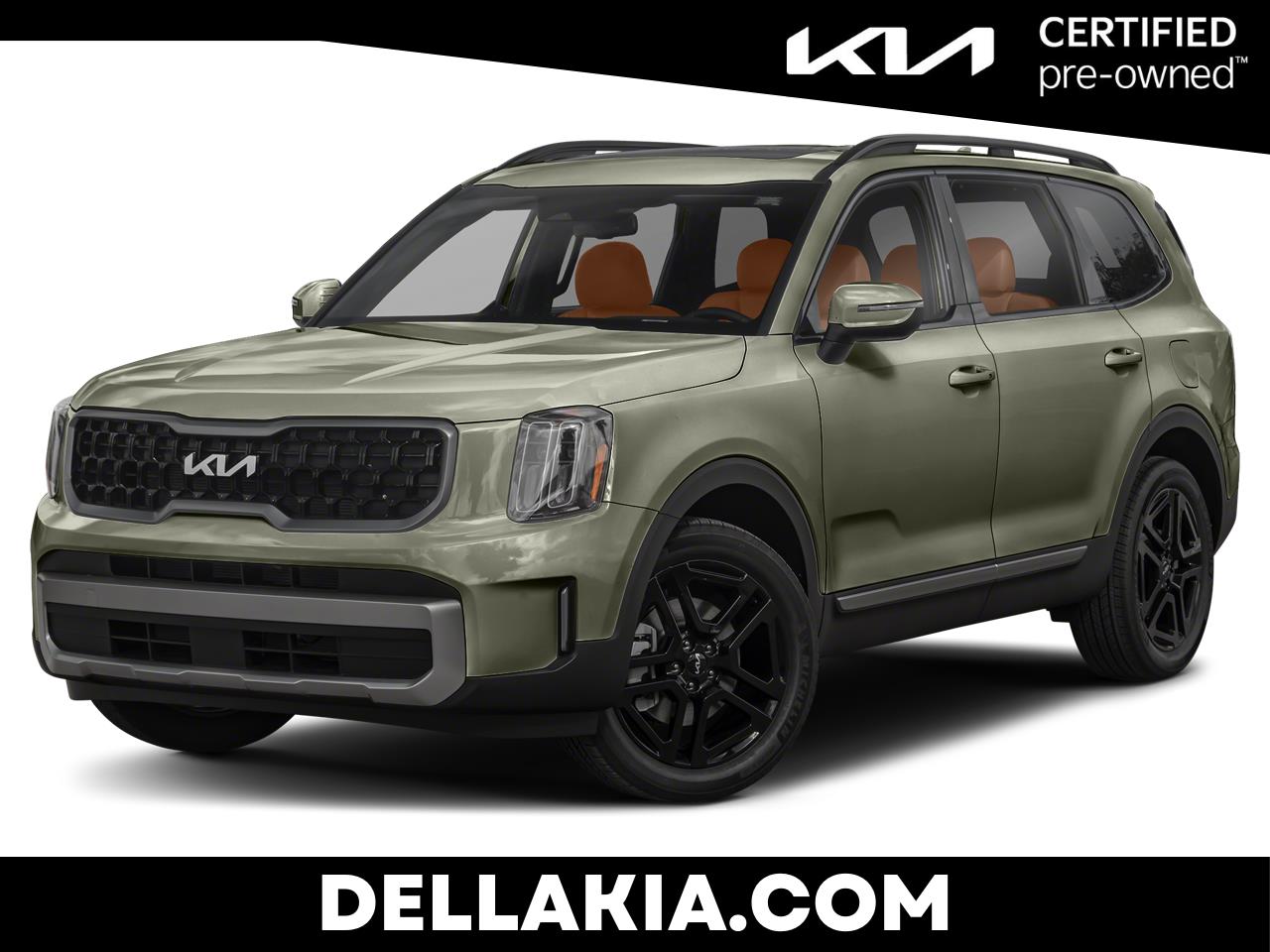 Jungle Green 2023 Kia Telluride EX X-Line AWD SUV / Crossover All-Wheel Drive Automatic