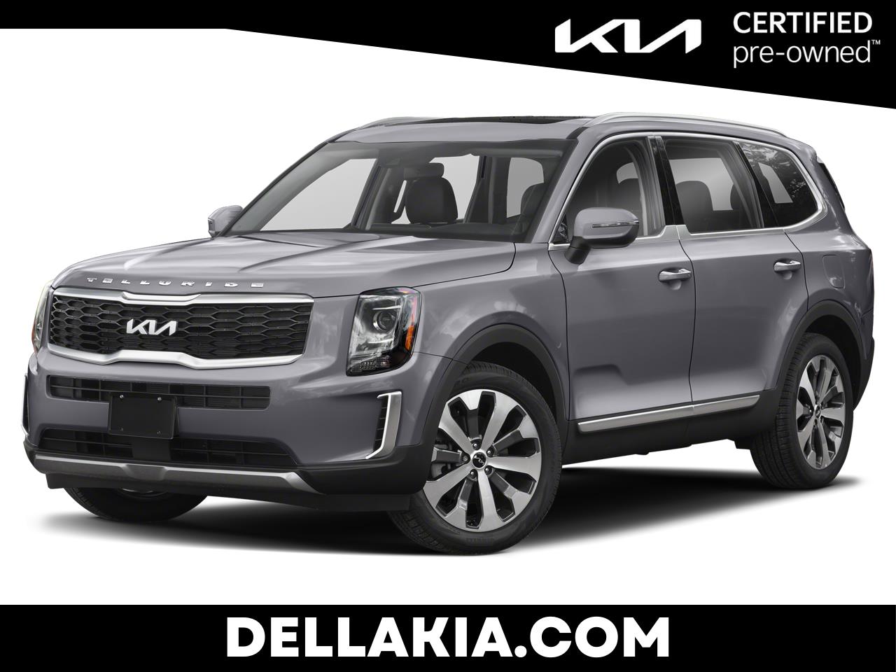 Glacial White Pearl 2022 Kia Telluride S AWD SUV / Crossover All-Wheel Drive Automatic