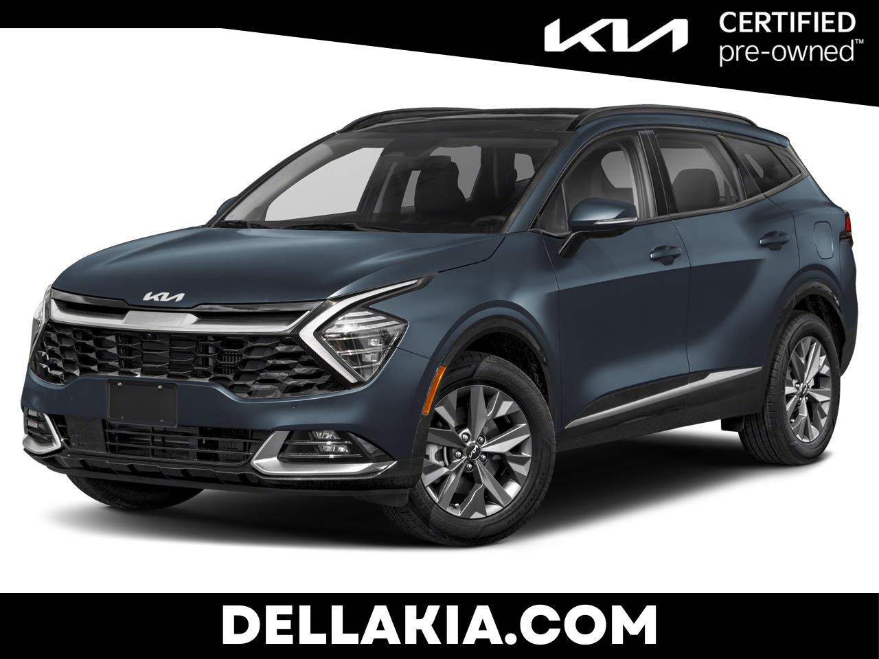 Gravity Gray 2023 Kia Sportage Hybrid SX-Prestige AWD SUV / Crossover All-Wheel Drive Automatic