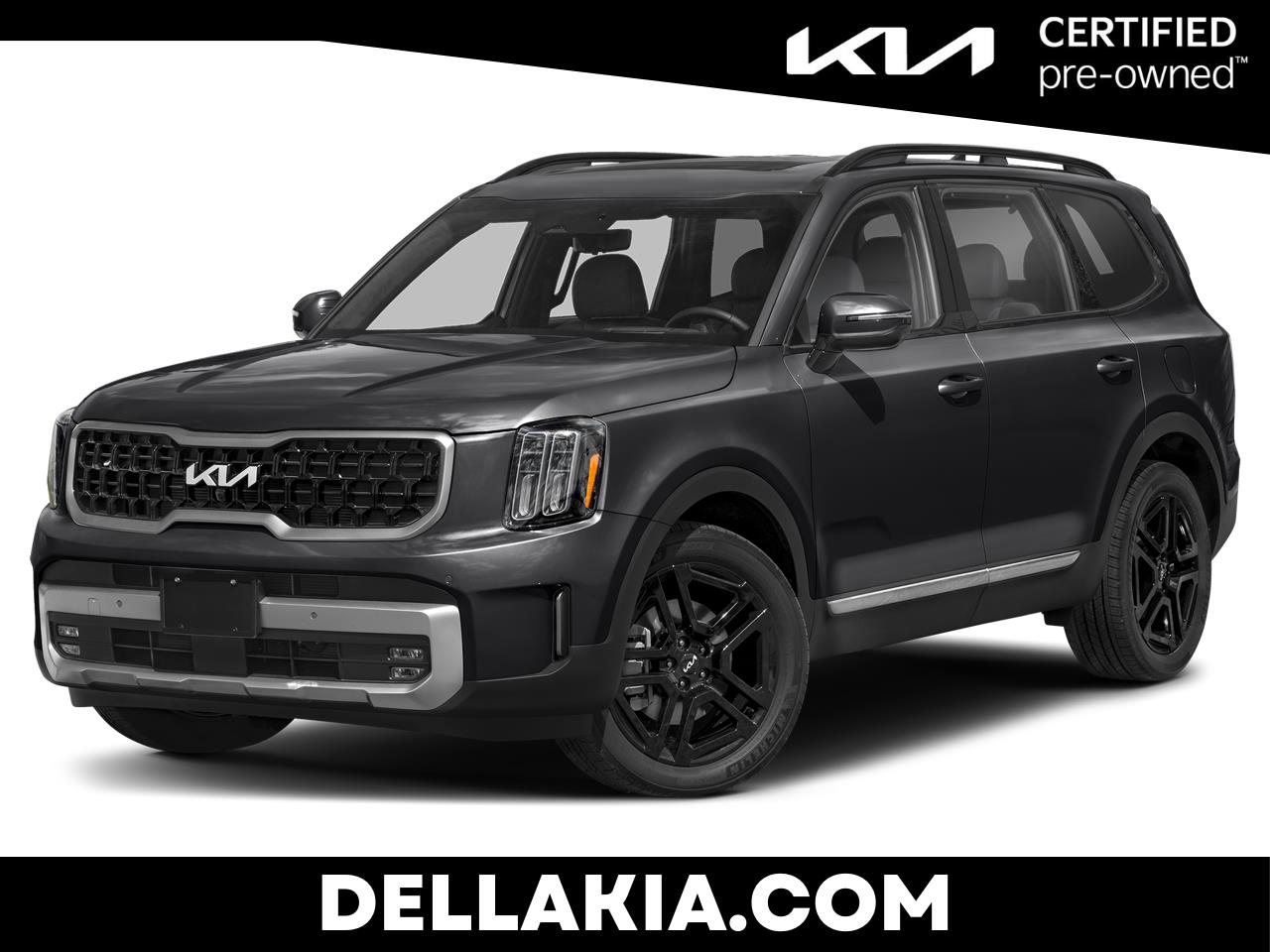 Ebony Black 2023 Kia Telluride SX-Prestige X-Line AWD SUV / Crossover All-Wheel Drive Automatic