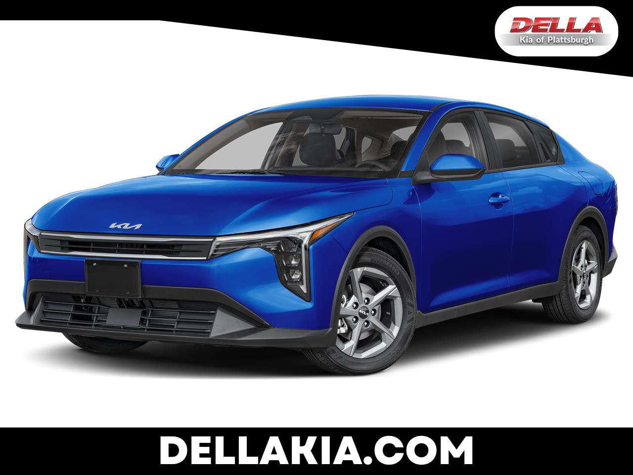 Deep Sea Blue 2026 Kia K4 Sedan Front-Wheel Drive Continuously Variable Transmission