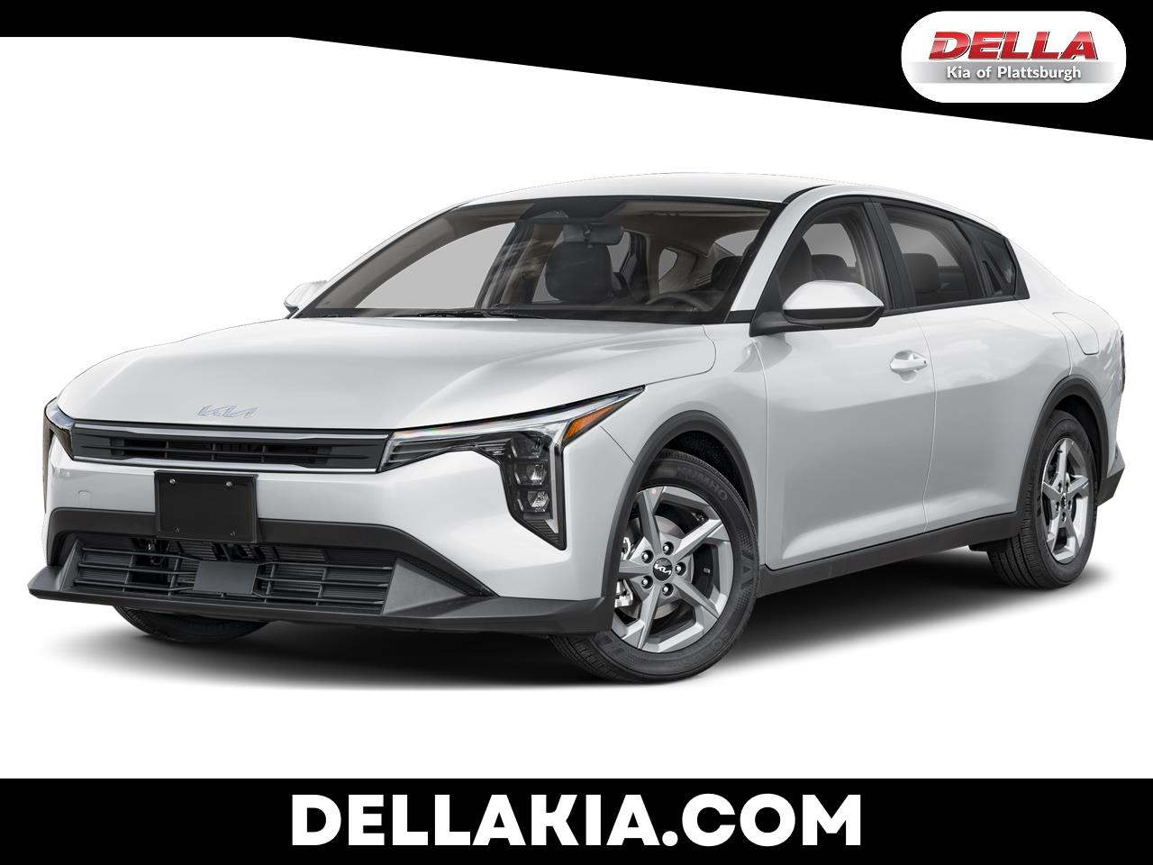 Snow White Pearl 2026 Kia K4 Sedan Front-Wheel Drive Continuously Variable Transmission