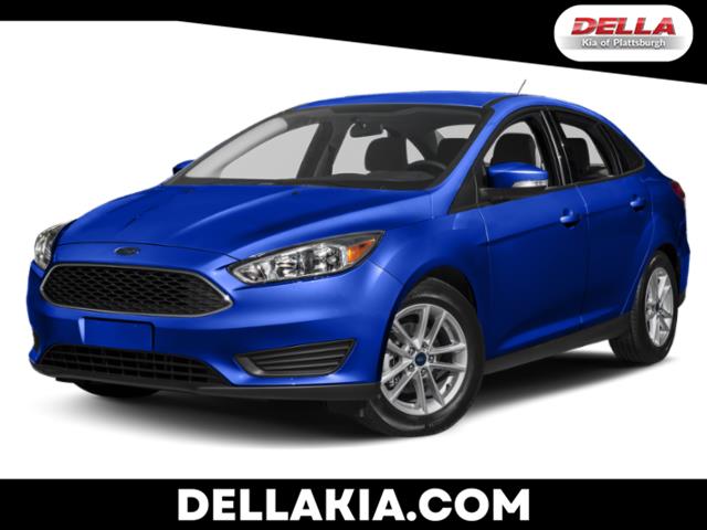 Blue Metallic 2018 Ford Focus Sedan Front-Wheel Drive 6-Speed Automatic
