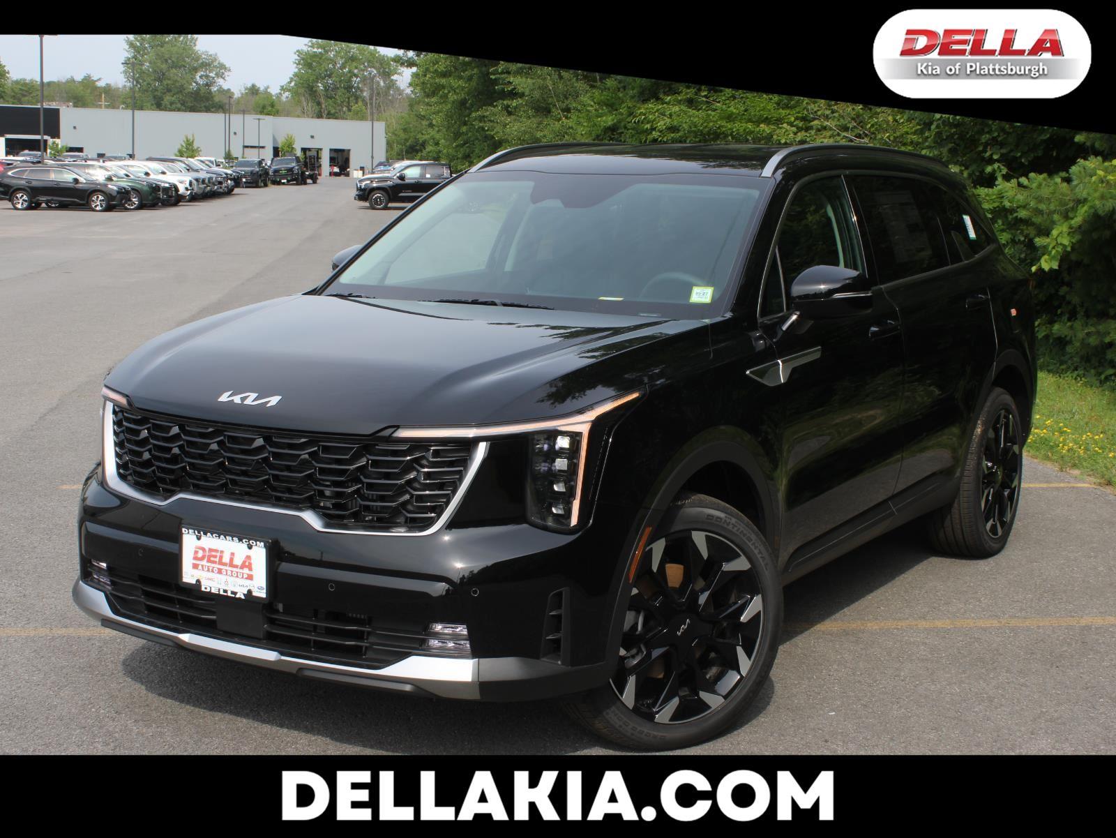 Ebony Black 2026 Kia Sorento SUV / Crossover All-Wheel Drive Automatic