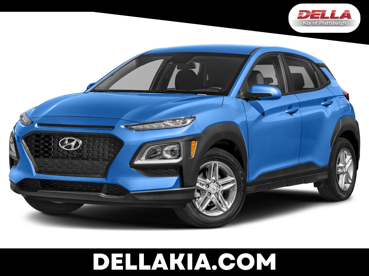 Surf Blue 2020 Hyundai Kona SUV / Crossover Front-Wheel Drive Automatic