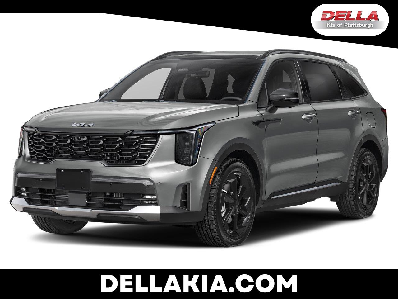 Steel Gray 2026 Kia Sorento Hybrid SUV / Crossover All-Wheel Drive Automatic