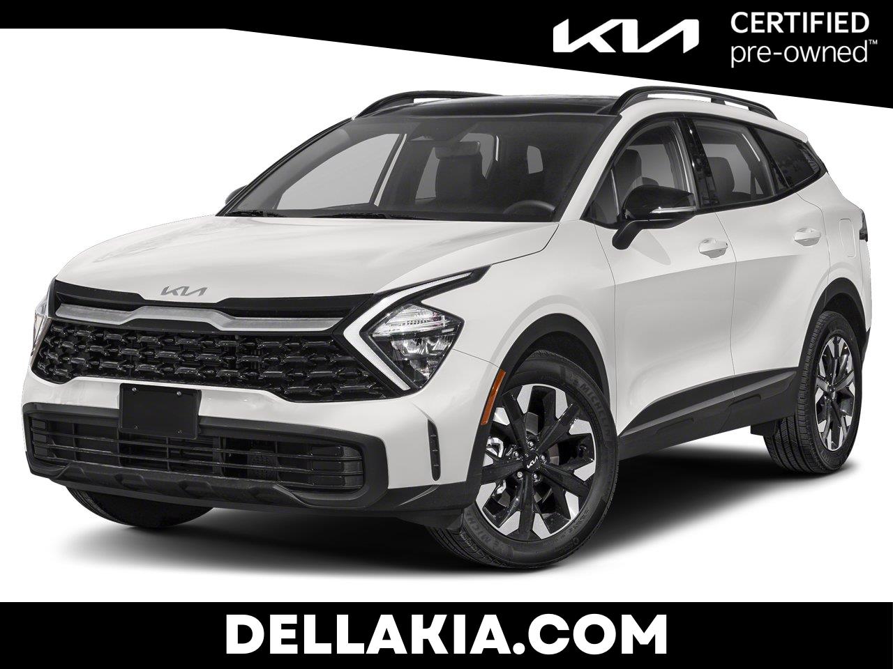 Snow White Pearl 2024 Kia Sportage Hybrid Plug-In SUV / Crossover All-Wheel Drive Automatic