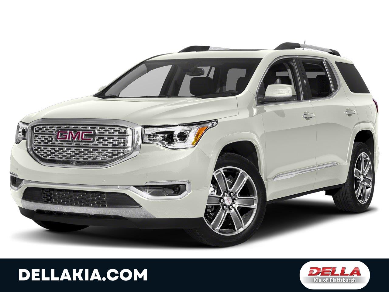 White Frost Tricoat 2019 GMC Acadia SUV / Crossover Four-Wheel Drive 6-Speed Automatic