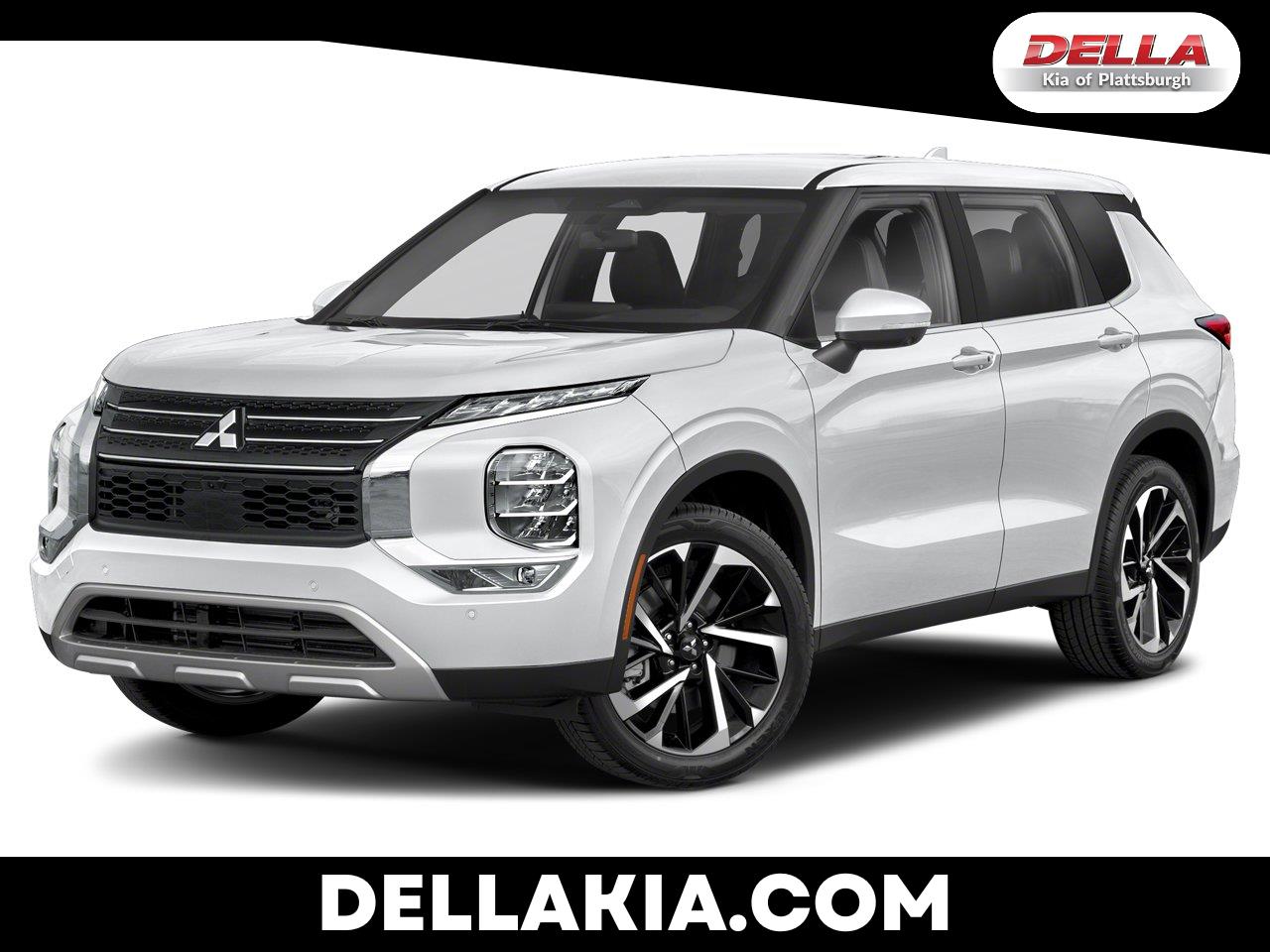 White 2024 Mitsubishi Outlander SUV / Crossover All-Wheel Drive Manual