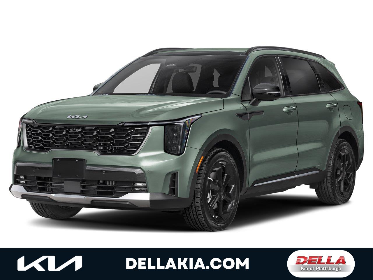 Cityscape Green 2026 Kia Sorento Hybrid SUV / Crossover All-Wheel Drive Automatic